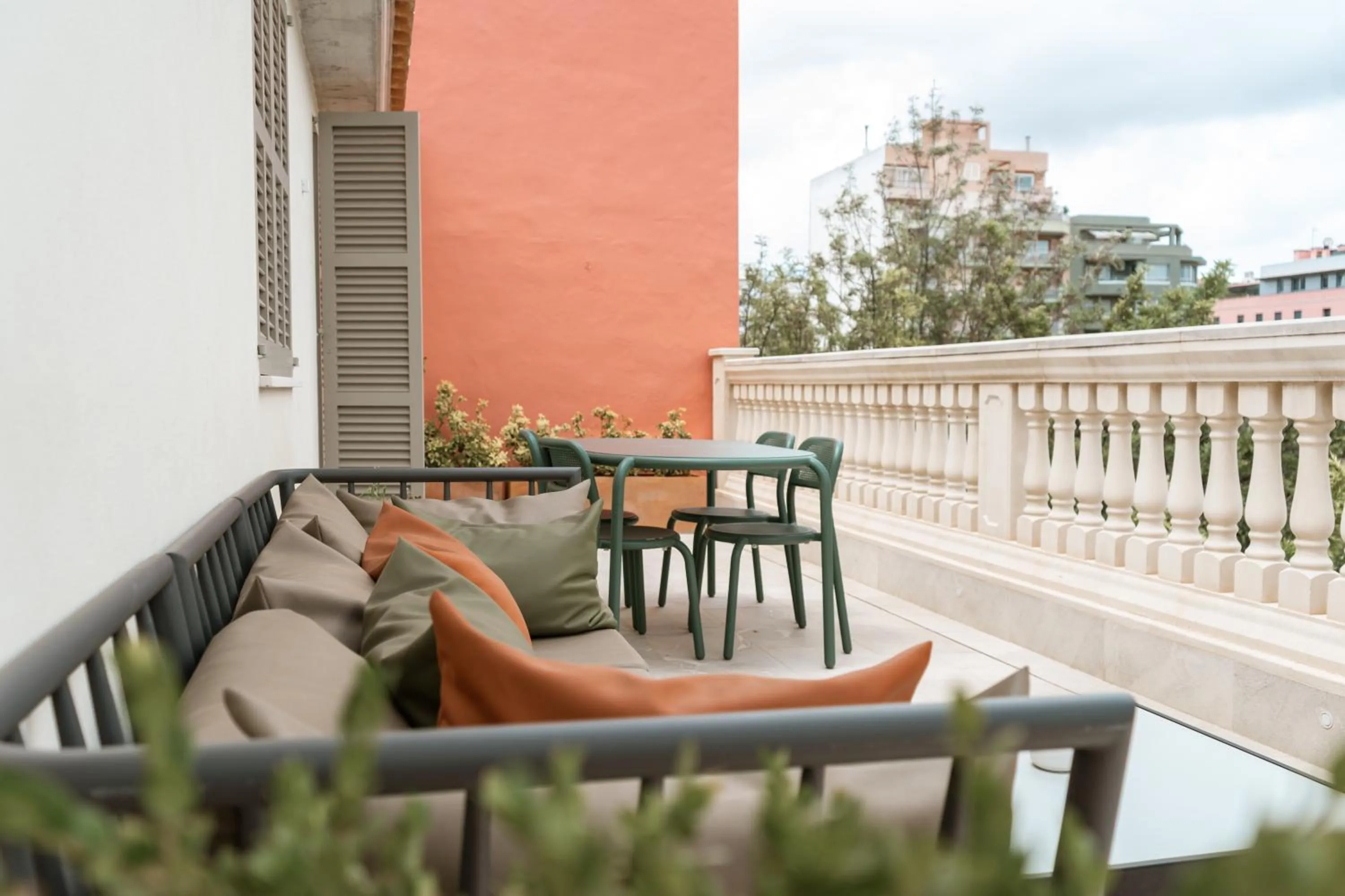 Balcony/Terrace in The Boc Suites
