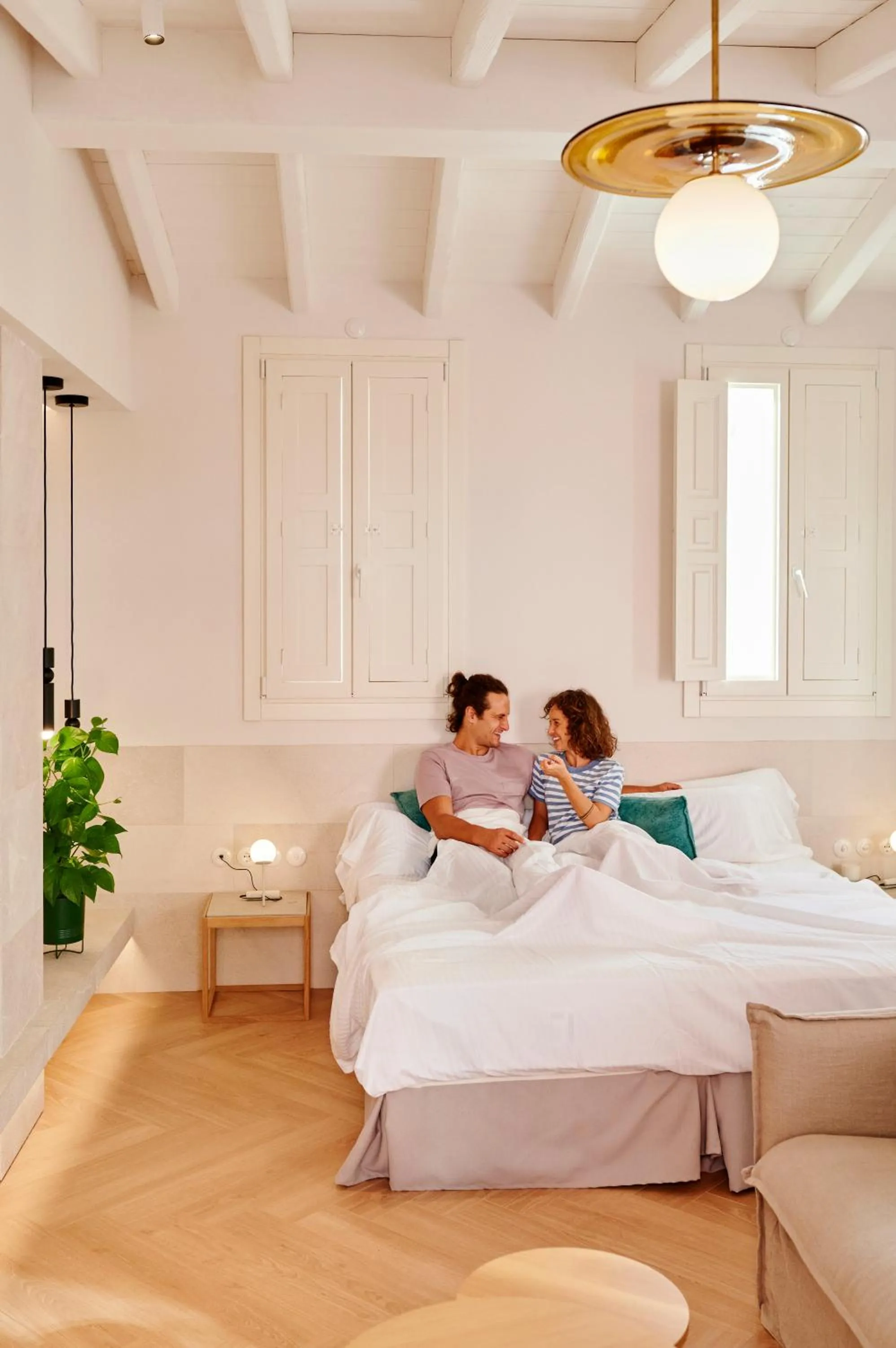 Bed in The Boc Suites