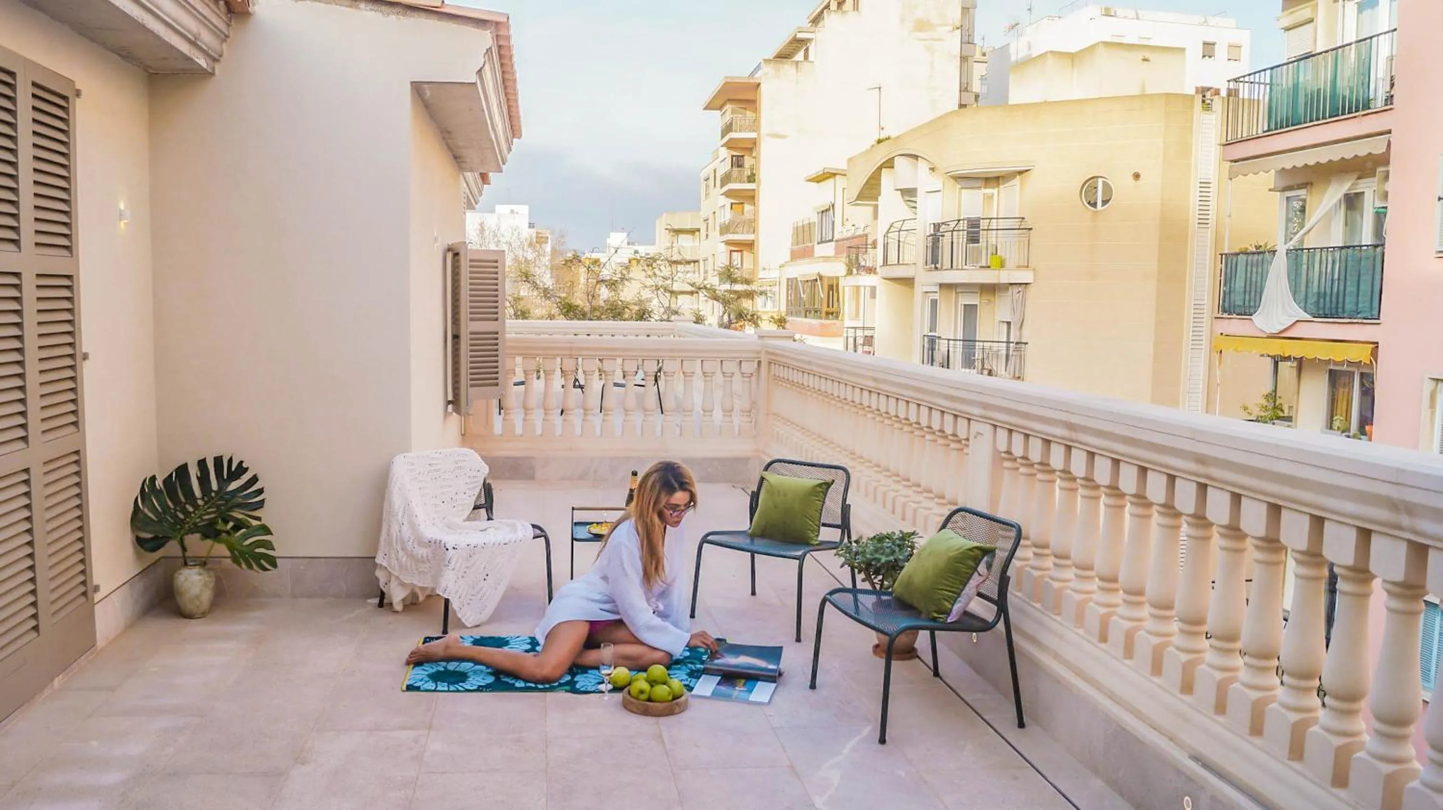 Balcony/Terrace in The Boc Suites