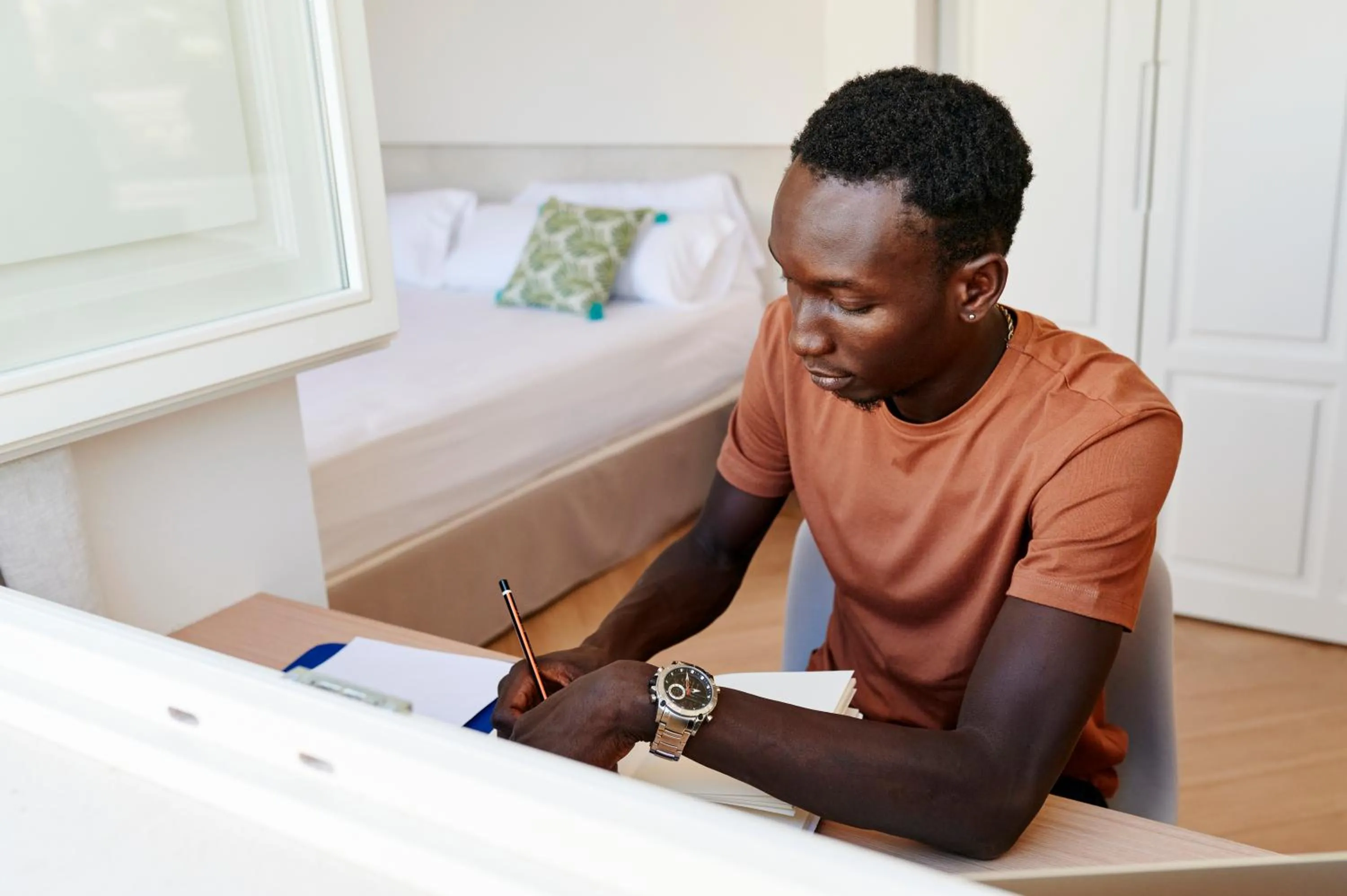People, Bed in The Boc Suites