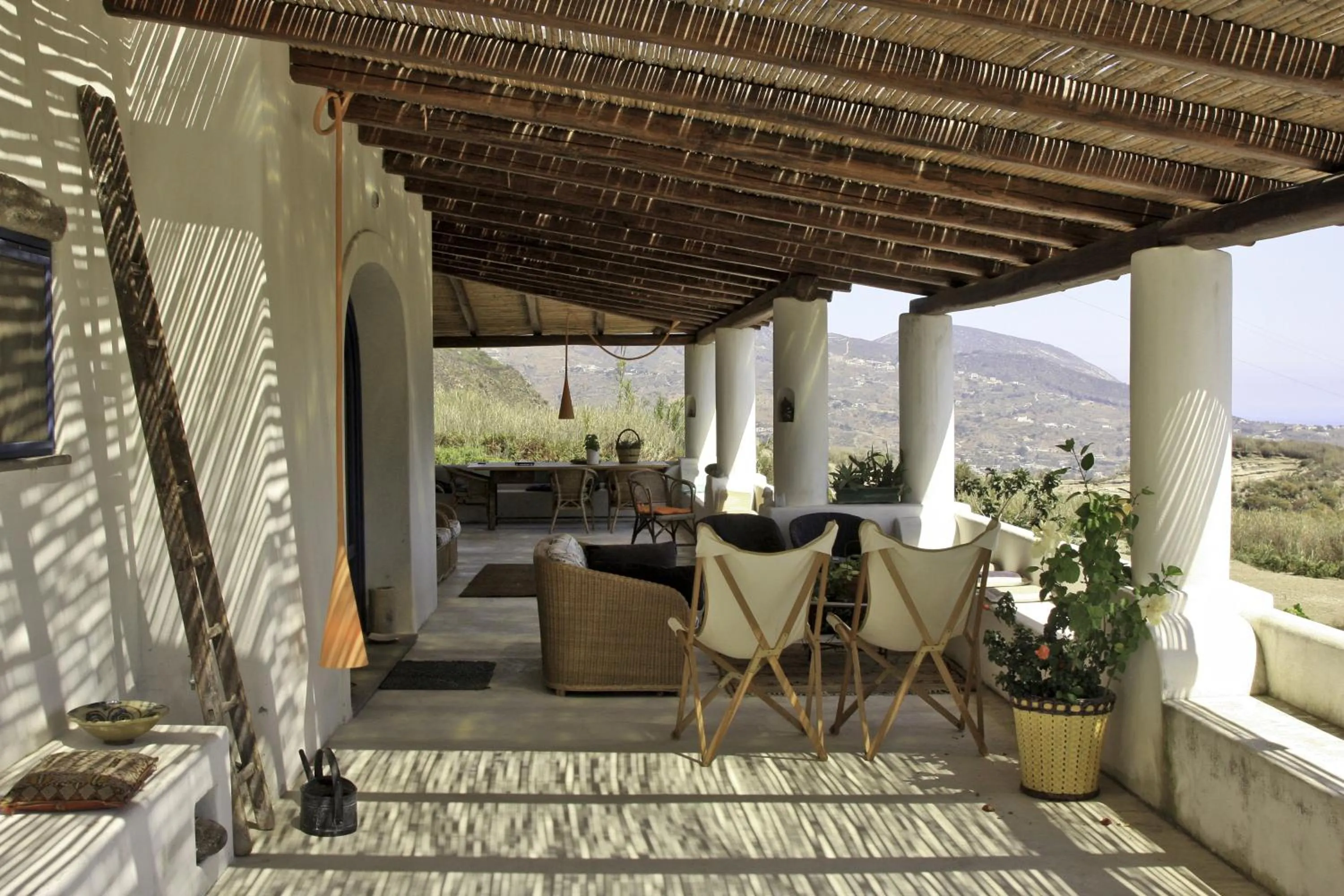 Communal lounge/ TV room in B&B Al Salvatore Di Lipari