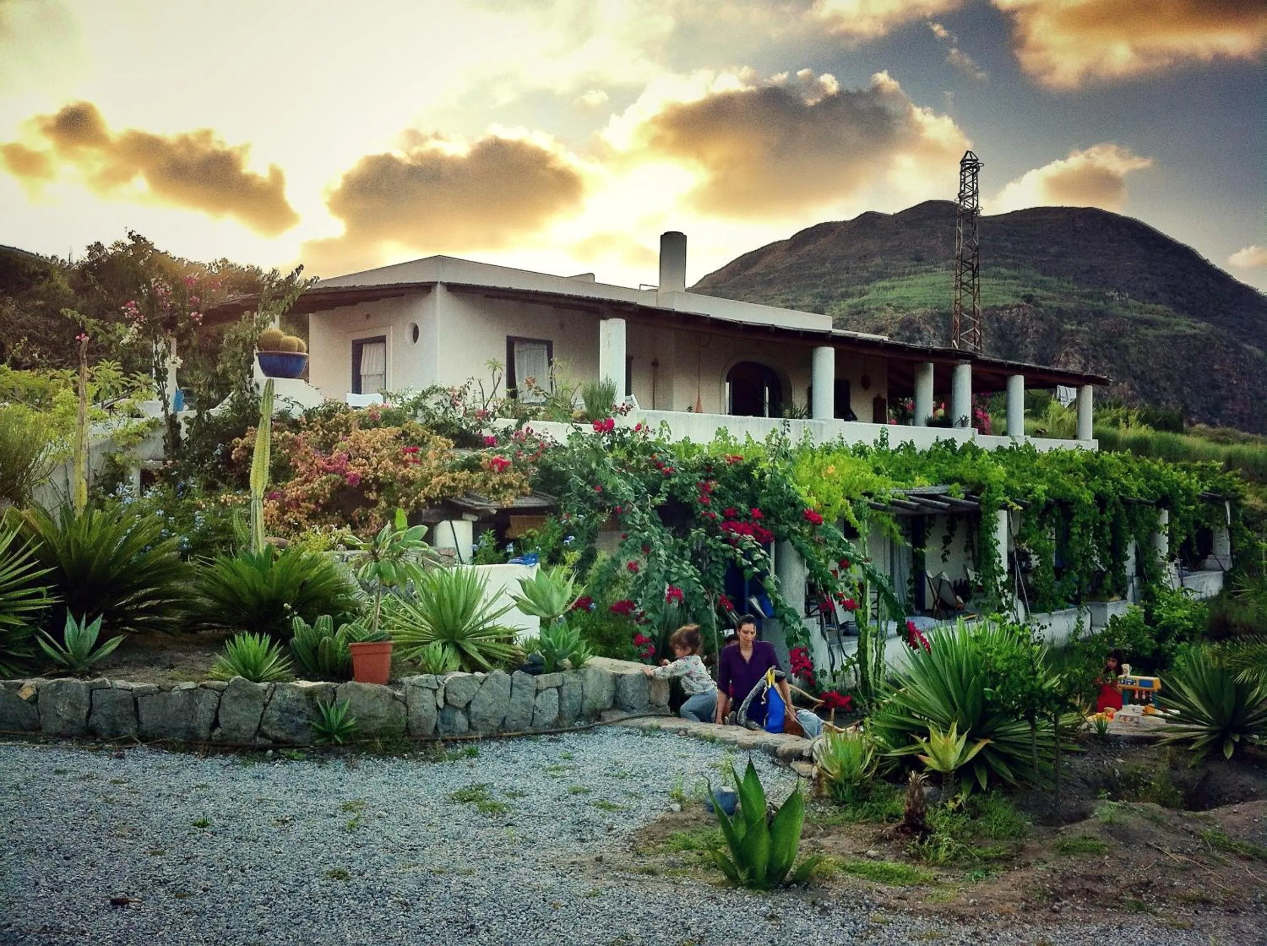 Facade/entrance in B&B Al Salvatore Di Lipari