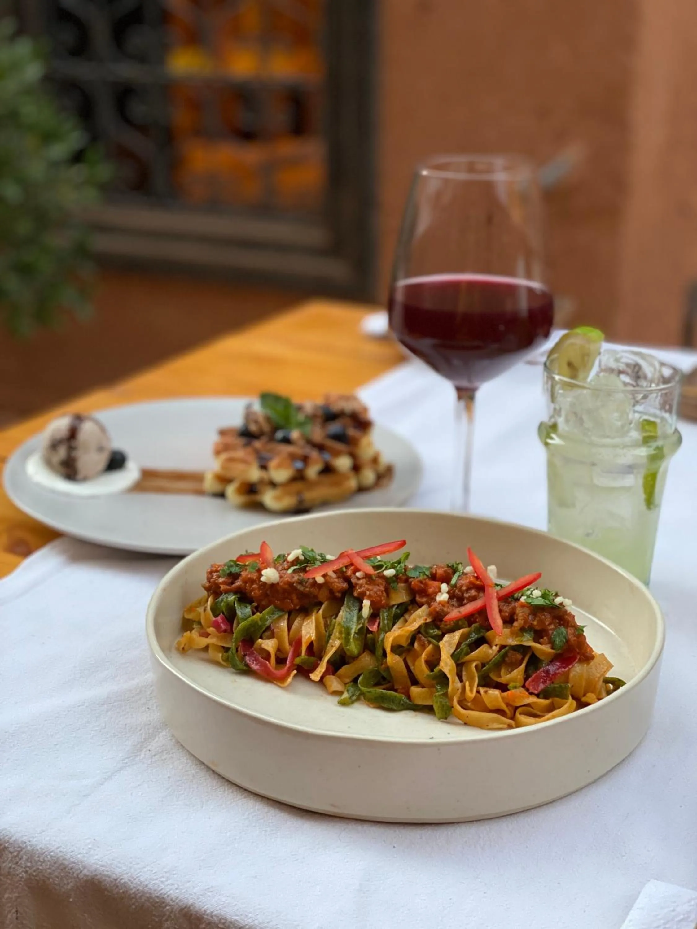 Food and drinks in Kasbah Tamsna