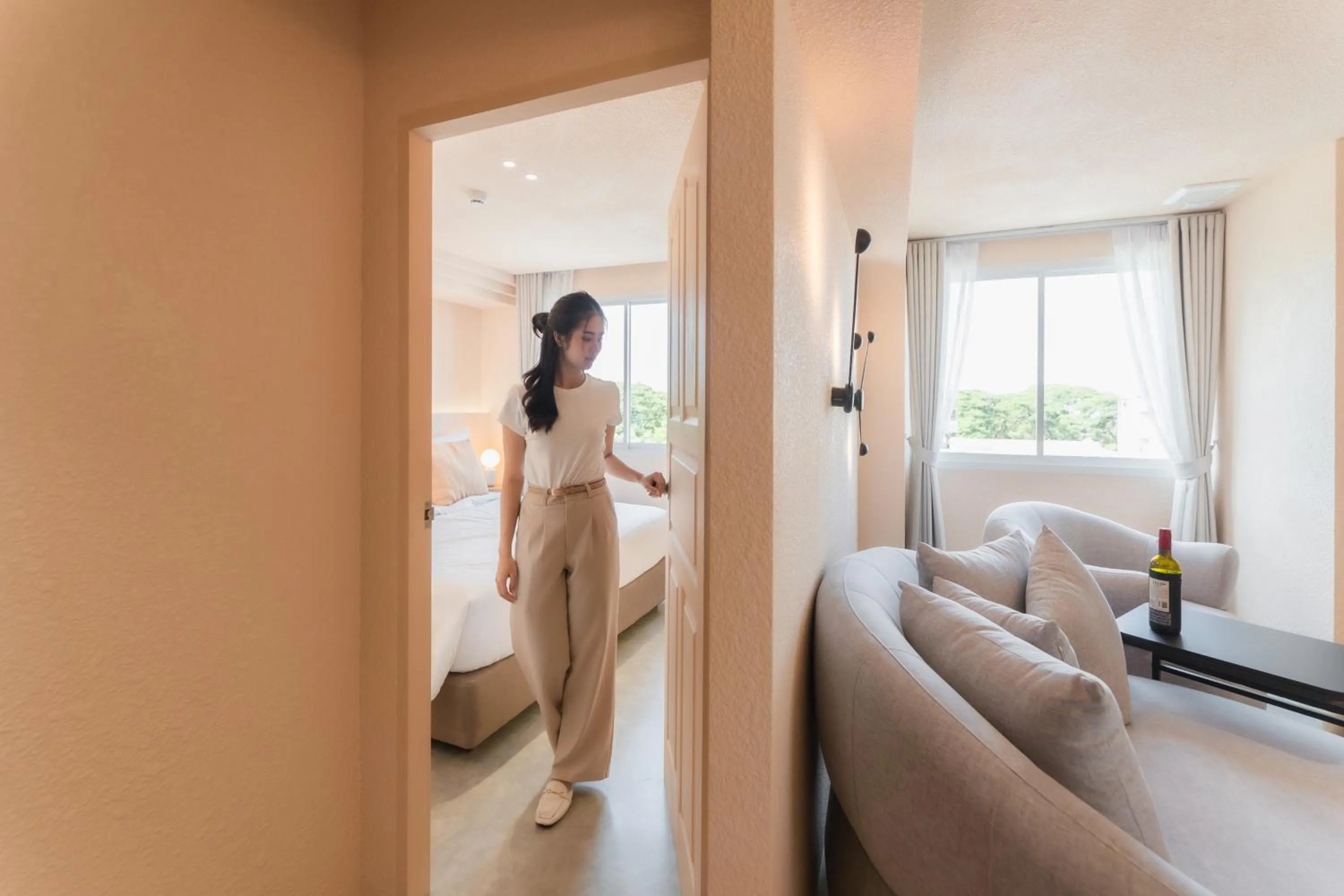 Living room in Mai Hotel Chiang Mai ใหม่โฮเทล เชียงใหม่