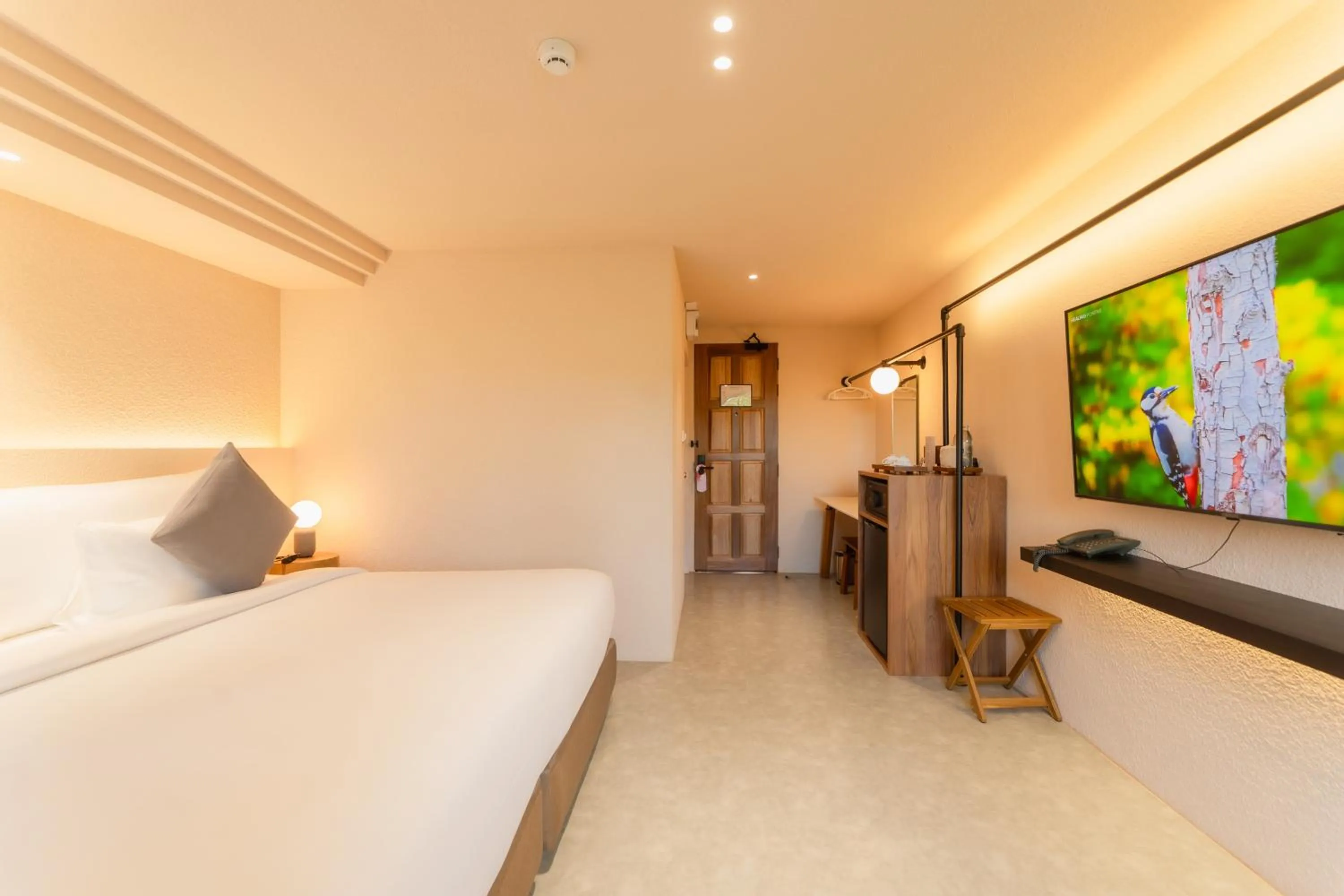 Bed in Mai Hotel Chiang Mai ใหม่โฮเทล เชียงใหม่