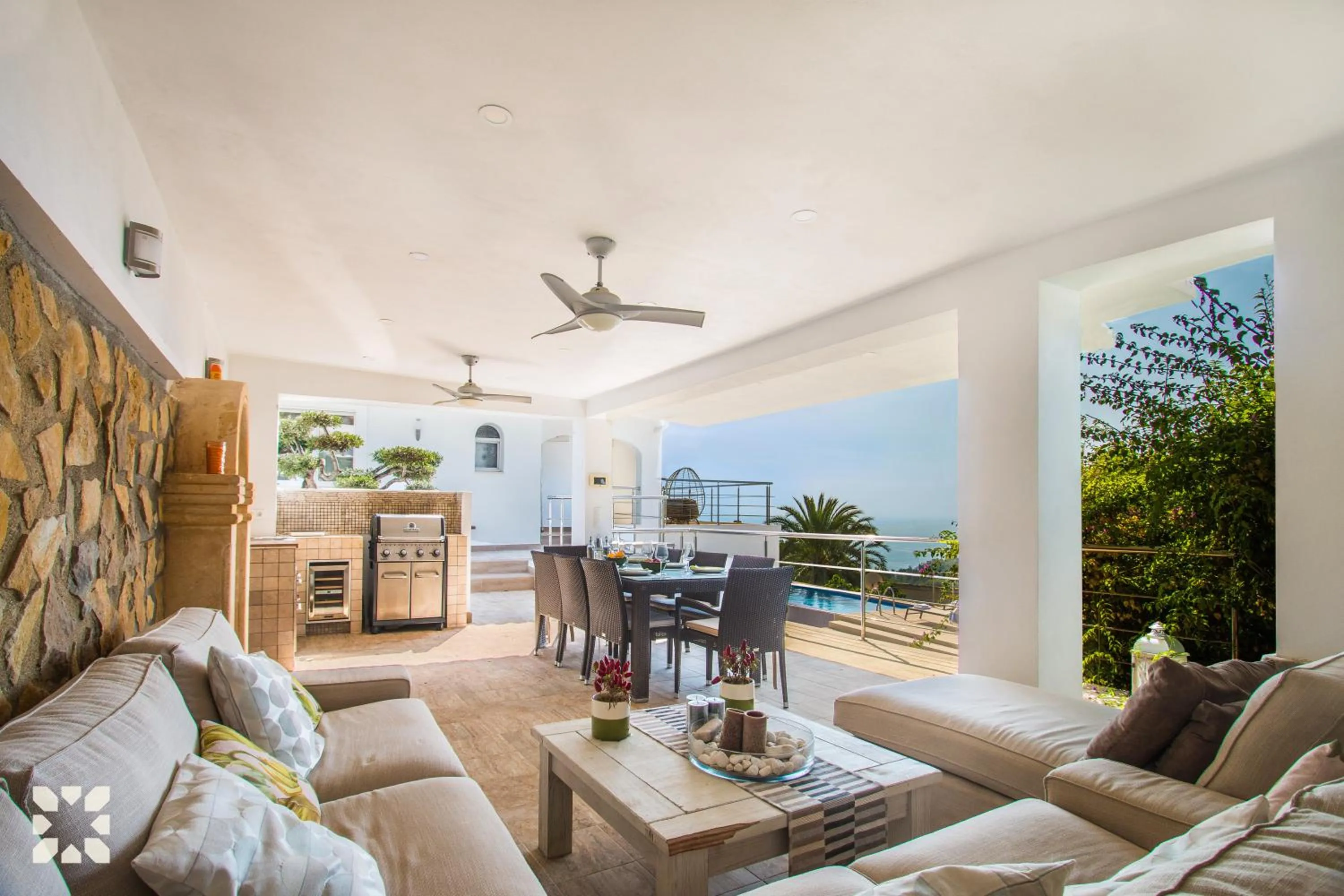 Natural landscape in Villa La Casa Blanca by Abahana Villas