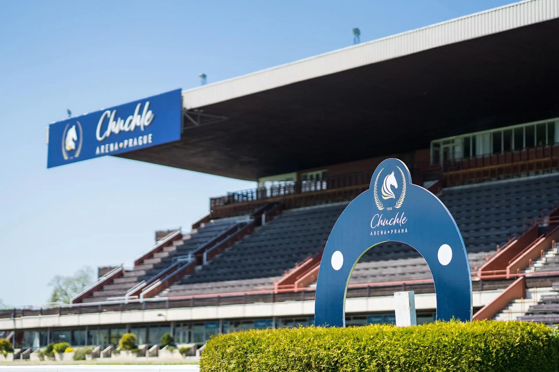 Property building in B&B Chuchle Arena Praha