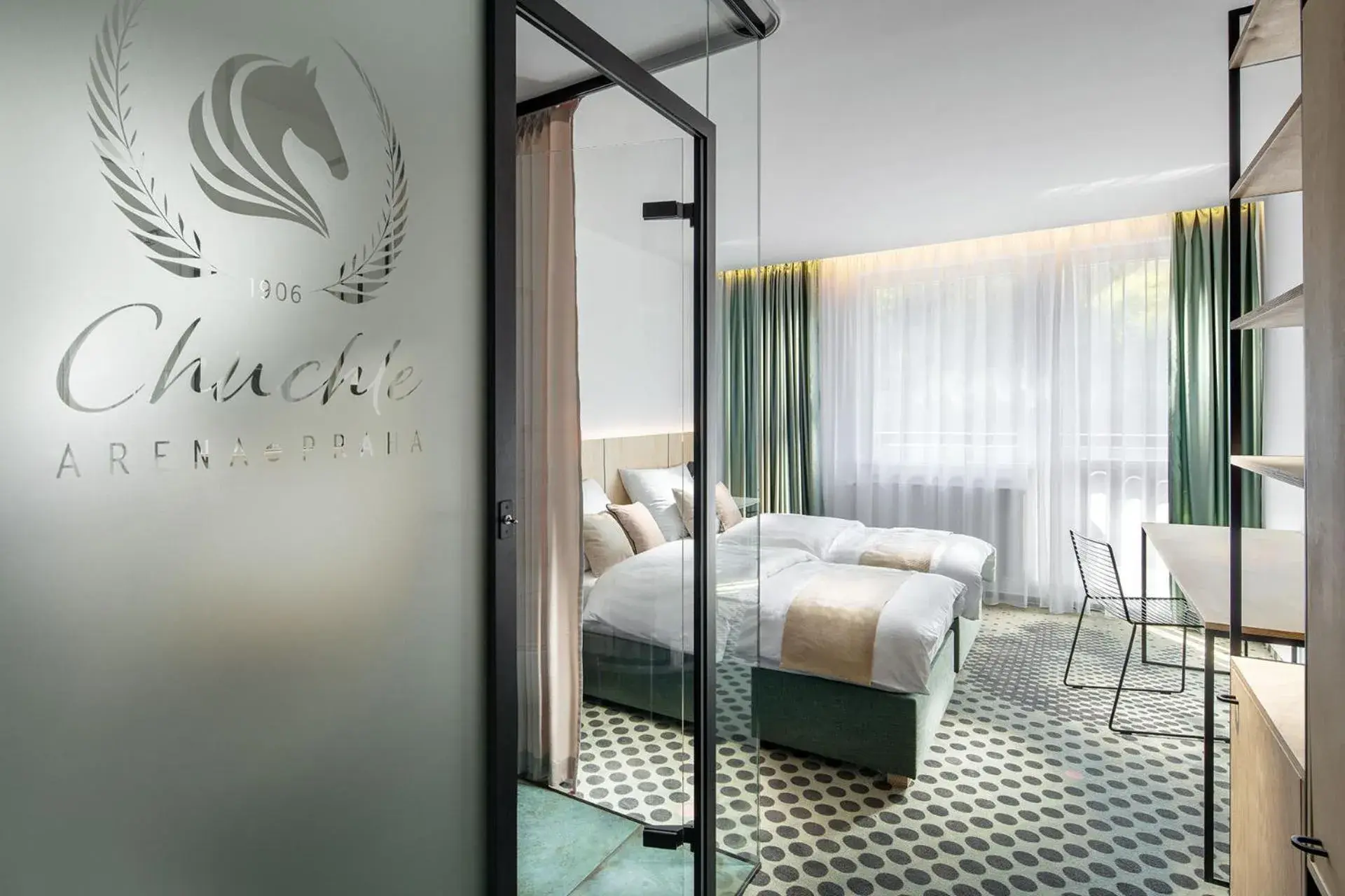 Standard Twin Room in B&B Chuchle Arena Praha Standard Twin Room in B&B Chuchle Arena Praha