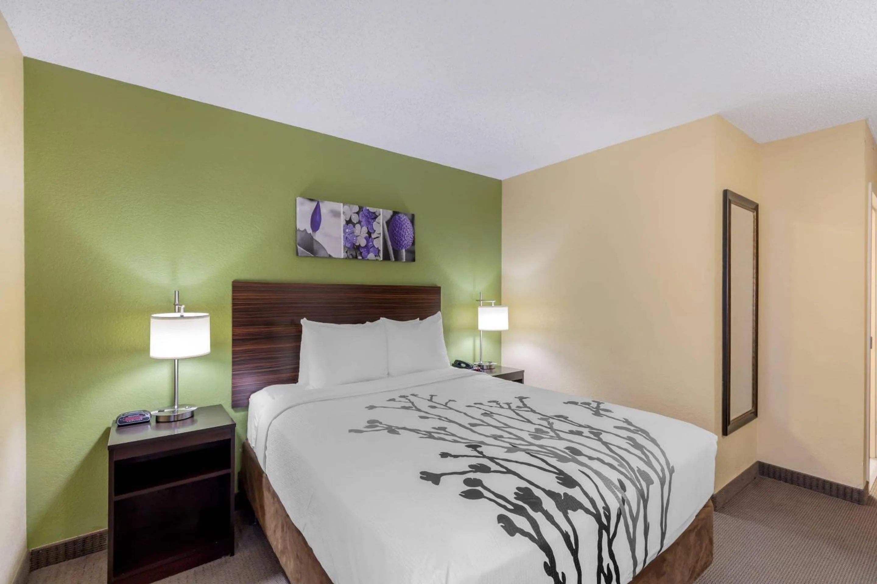 Bed in Sleep Inn Denver Tech Center