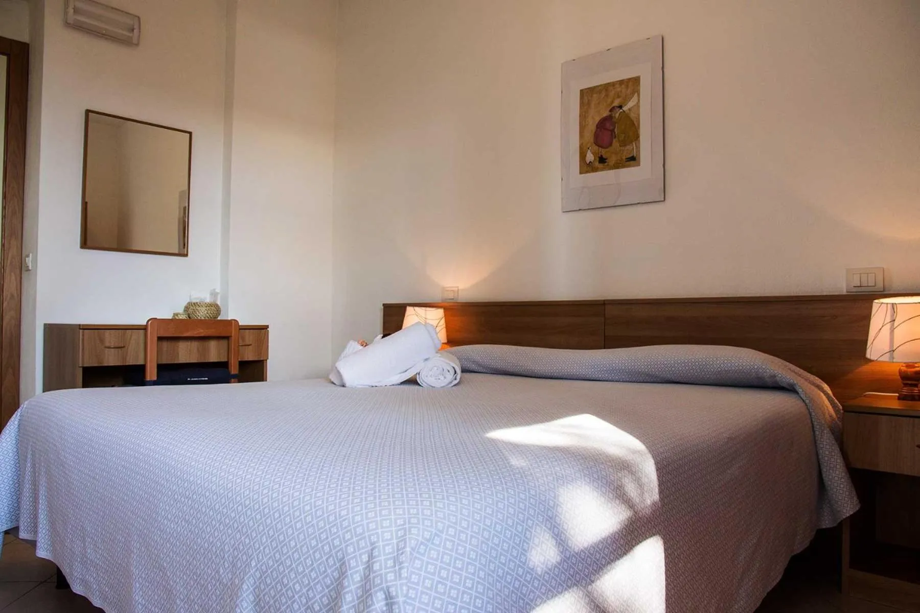 Photo of the whole room, Bed in Hotel Silvia Framura - Cinque Terre