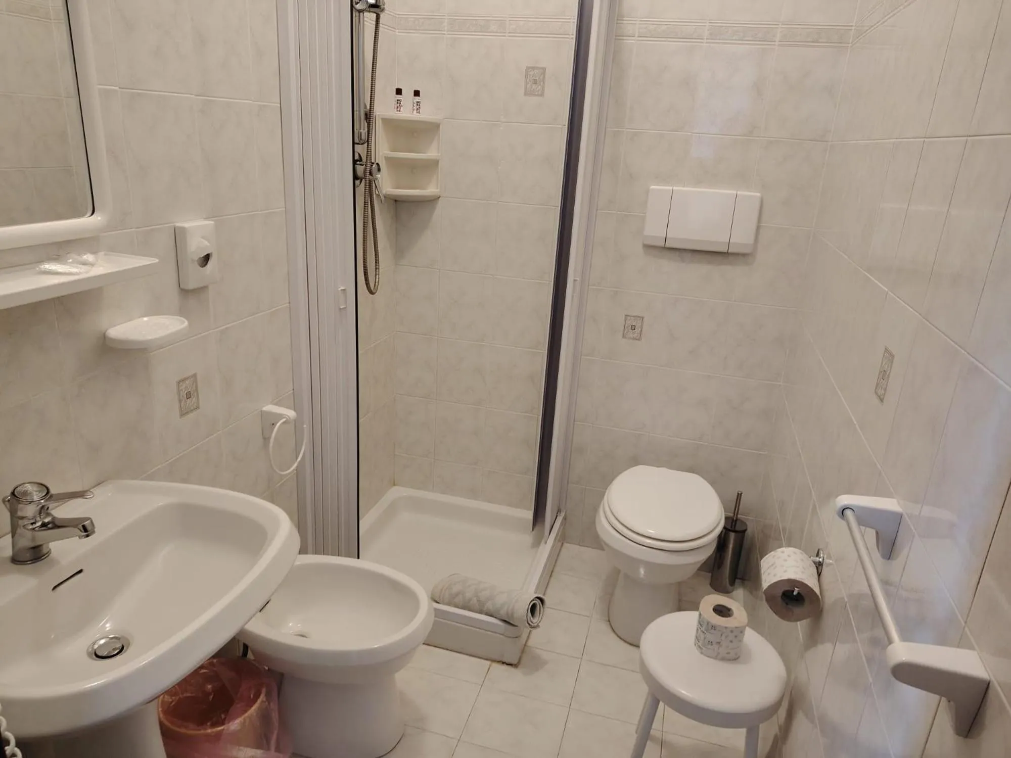 Bathroom in Hotel Silvia Framura - Cinque Terre