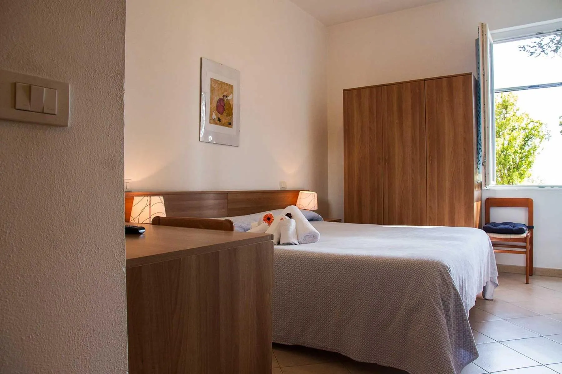 Photo of the whole room, Bed in Hotel Silvia Framura - Cinque Terre