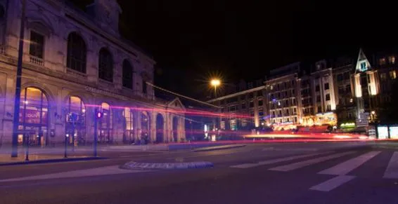 Street view in Hotel De Londres
