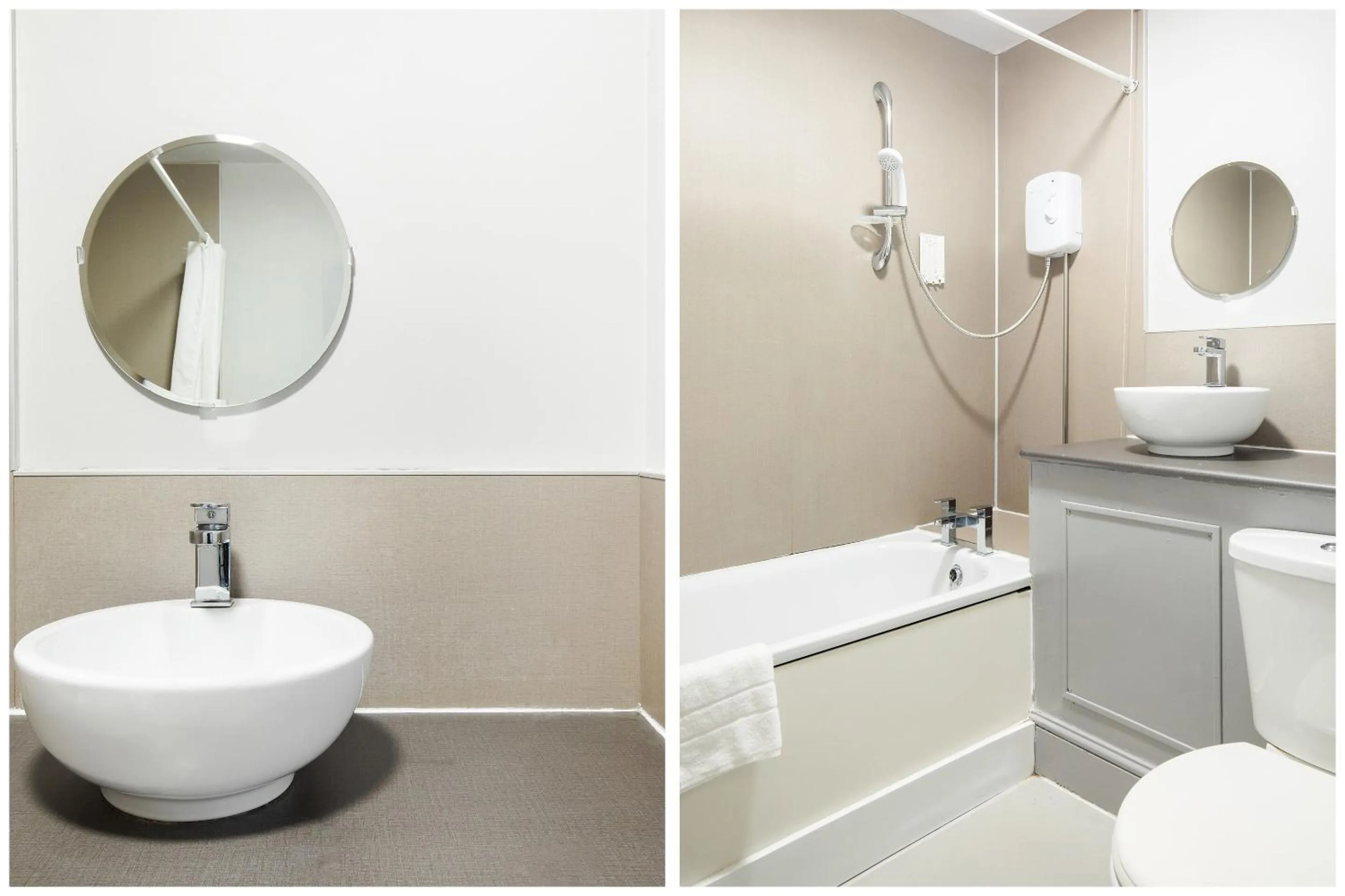 Bathroom in OYO The Green Man Pub And Hotel