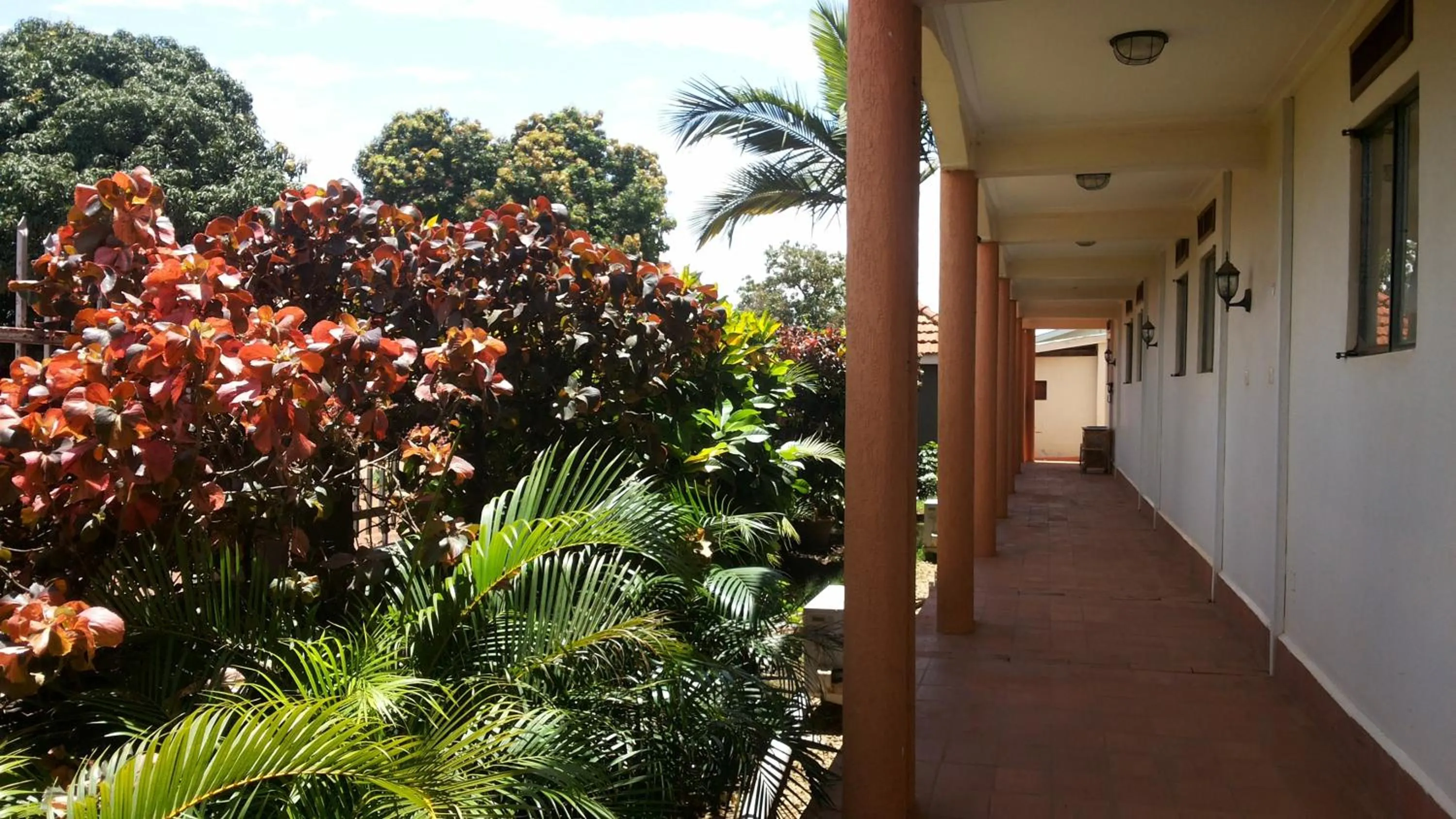 Balcony/Terrace in Zawadi Hotel