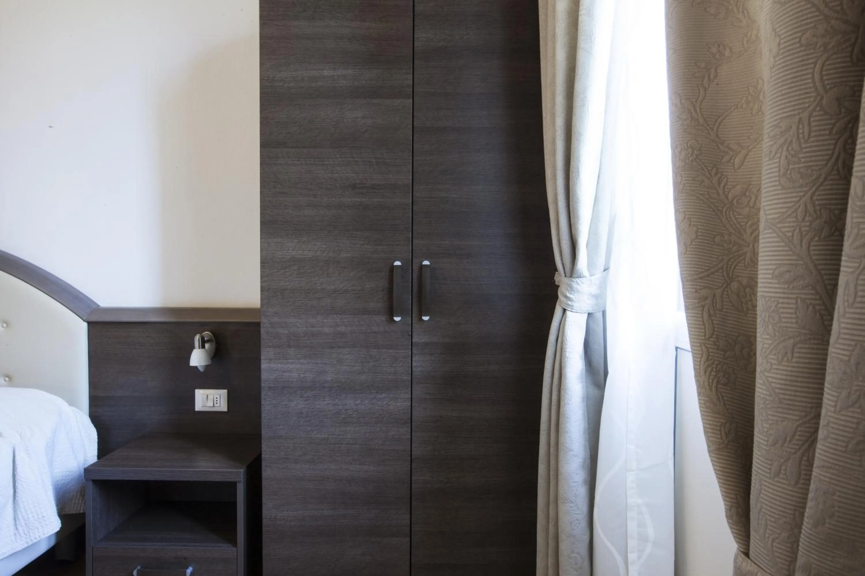 Decorative detail, Bed in Hotel Amalfi