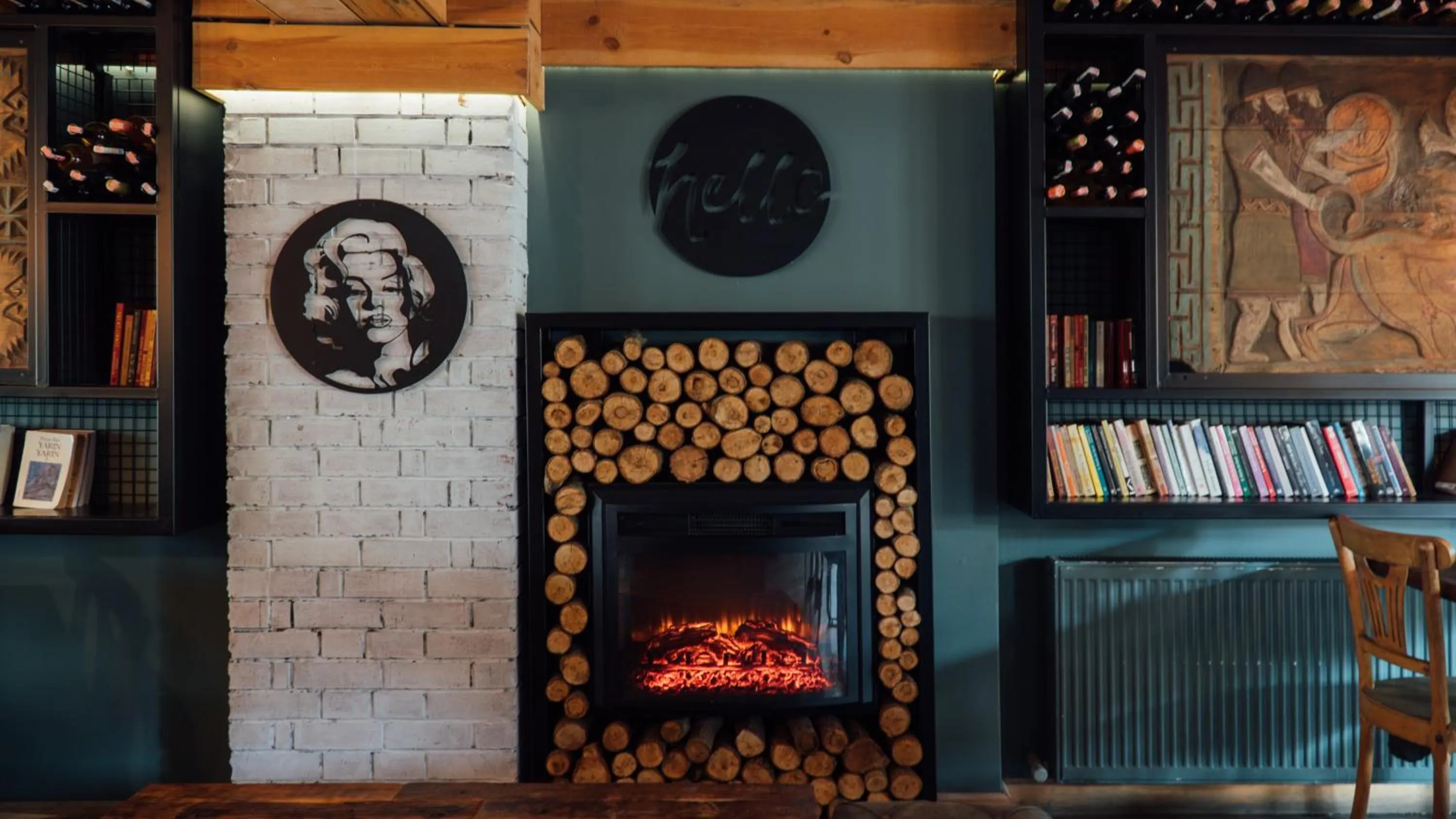 Lobby or reception in Barkod Otel