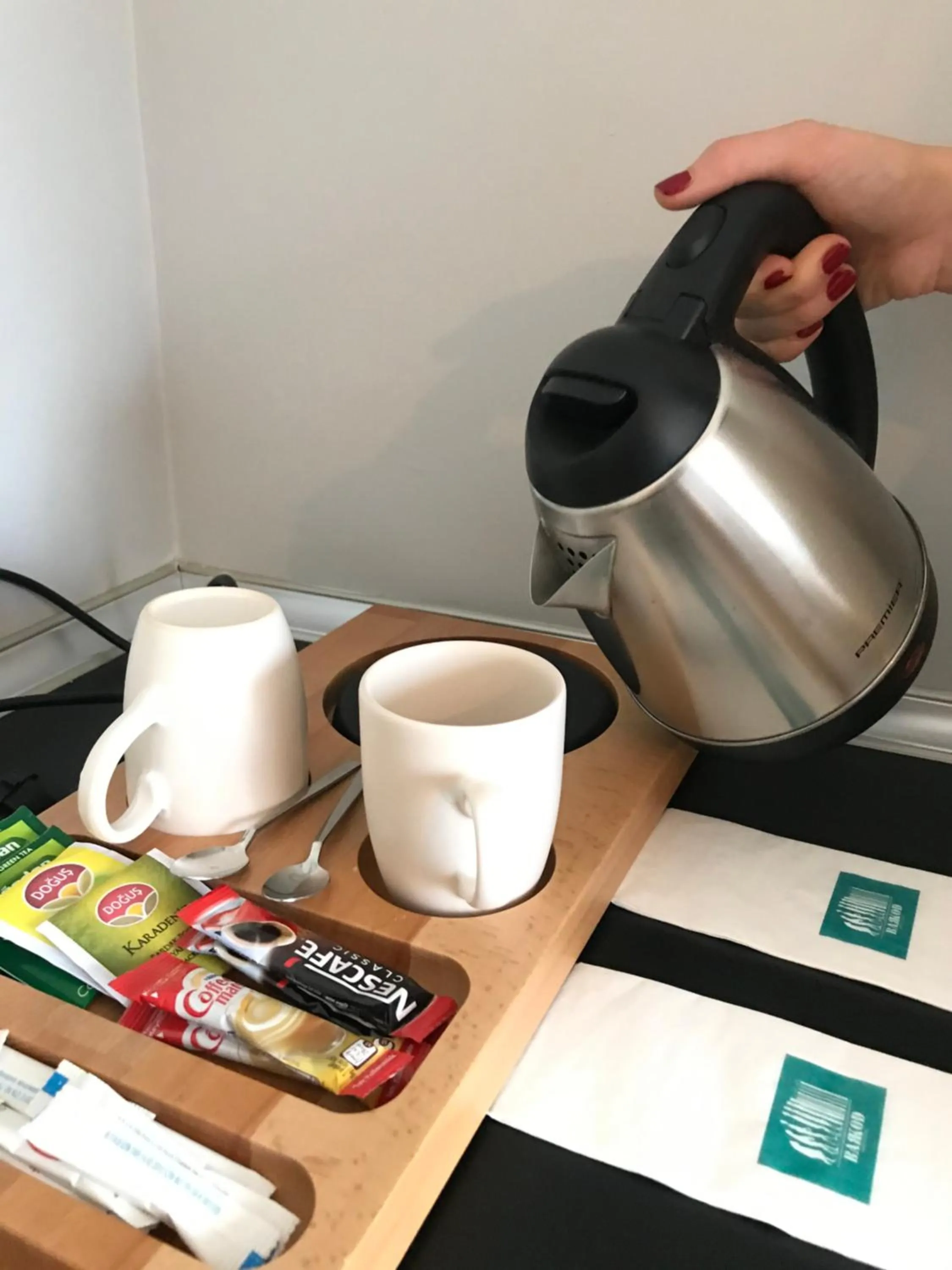Coffee/tea facilities in Barkod Otel
