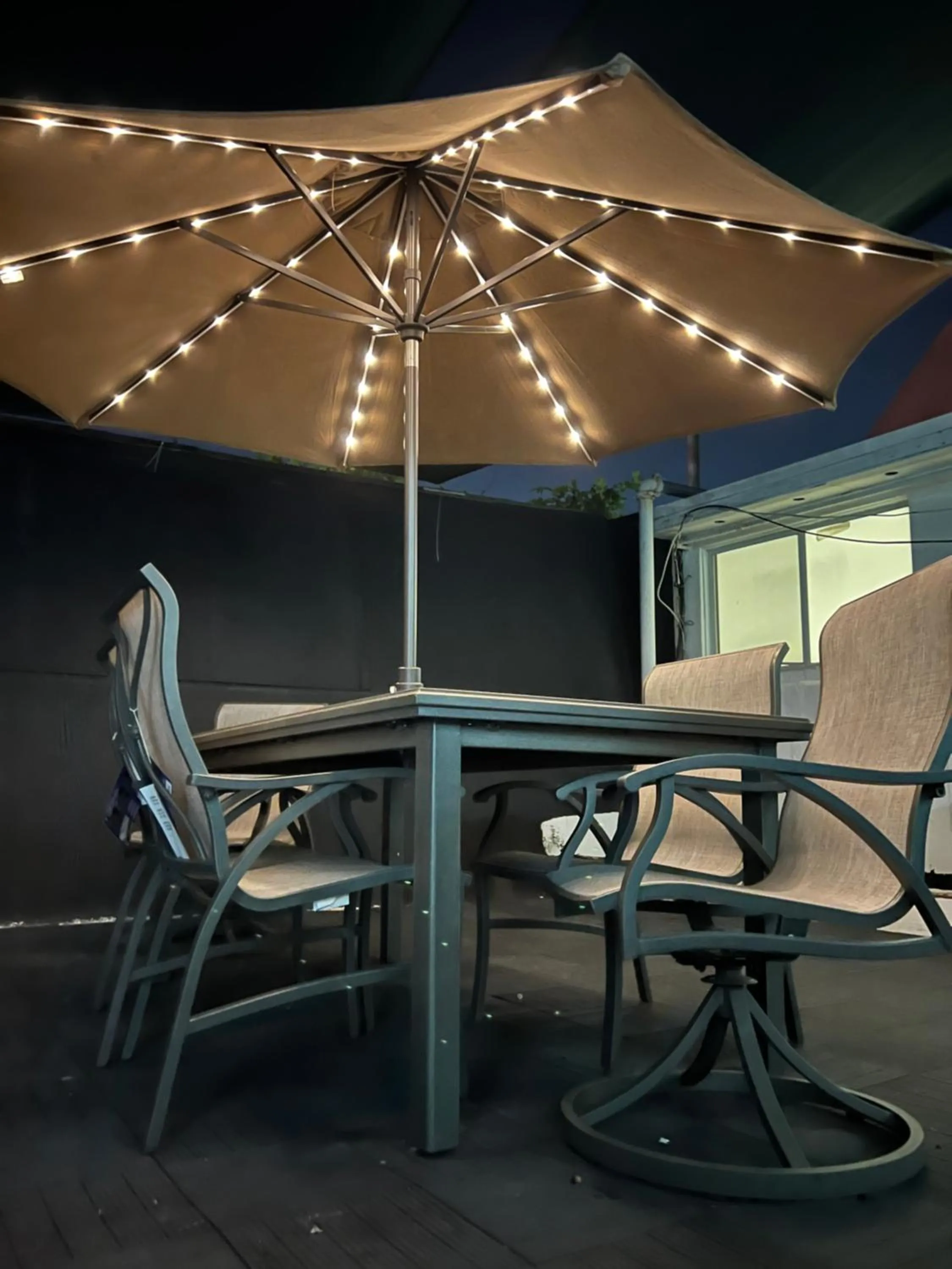 Patio in Culver City Hostel
