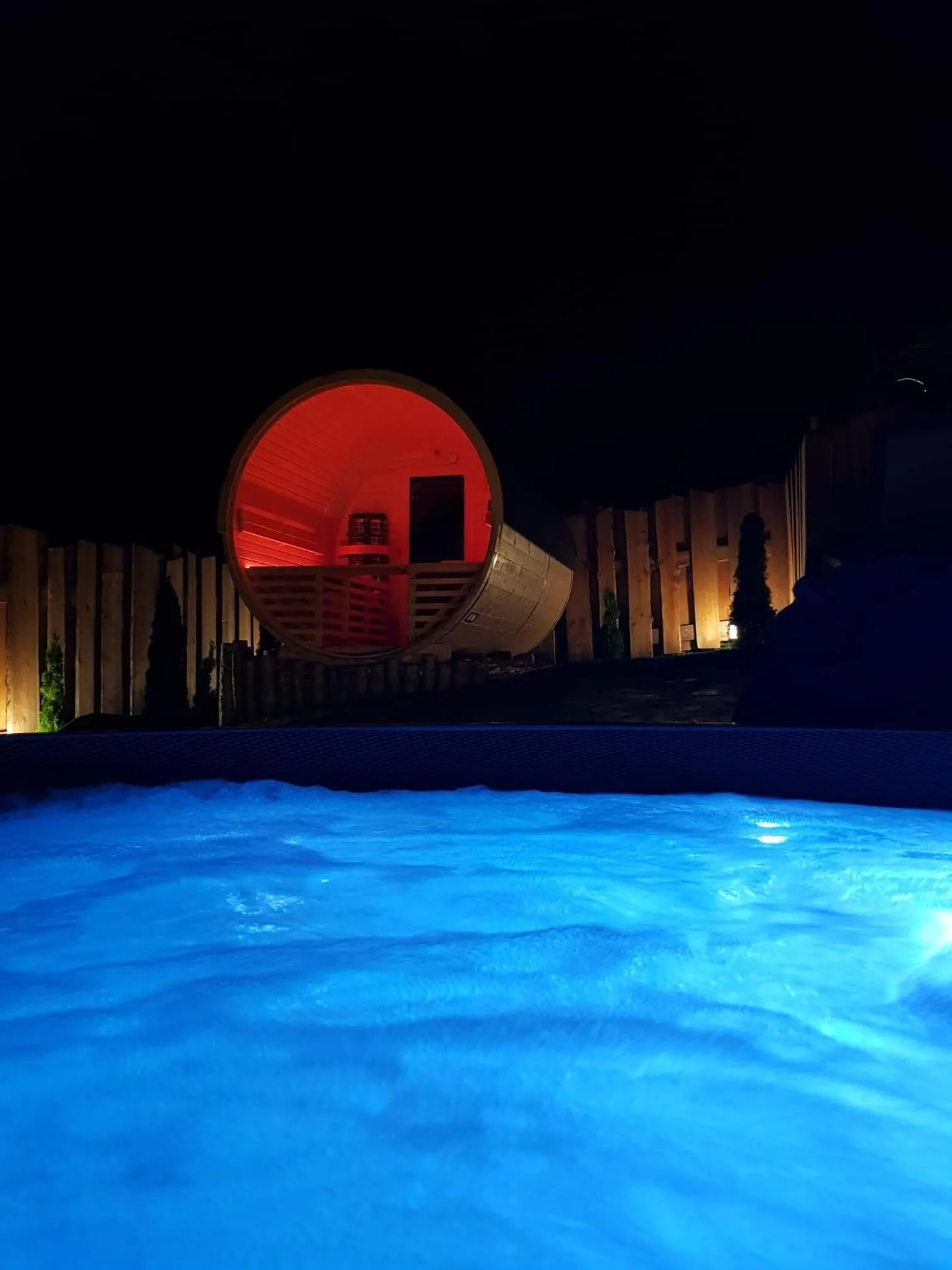 Hot Tub in AGRITURISMO La Giasena