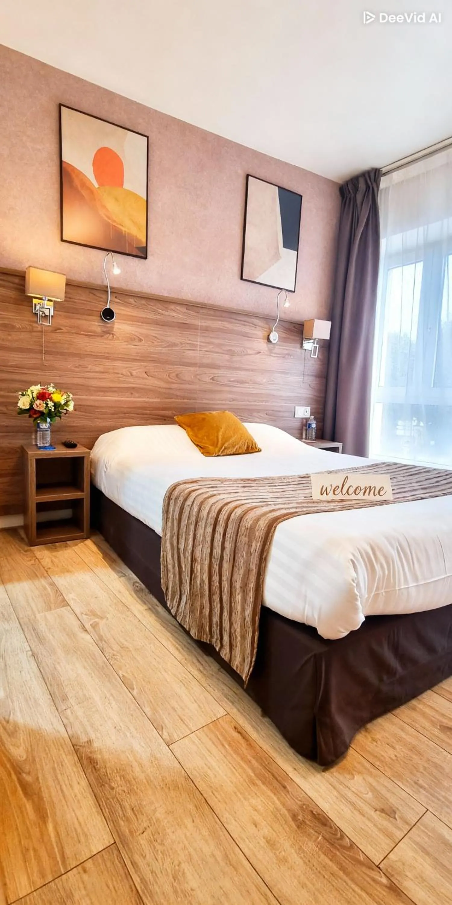 Bedroom, Bed in La Buissonnière