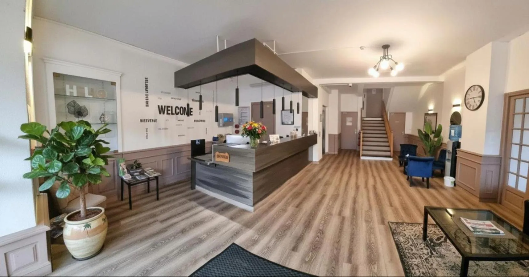 Lobby or reception in La Buissonnière