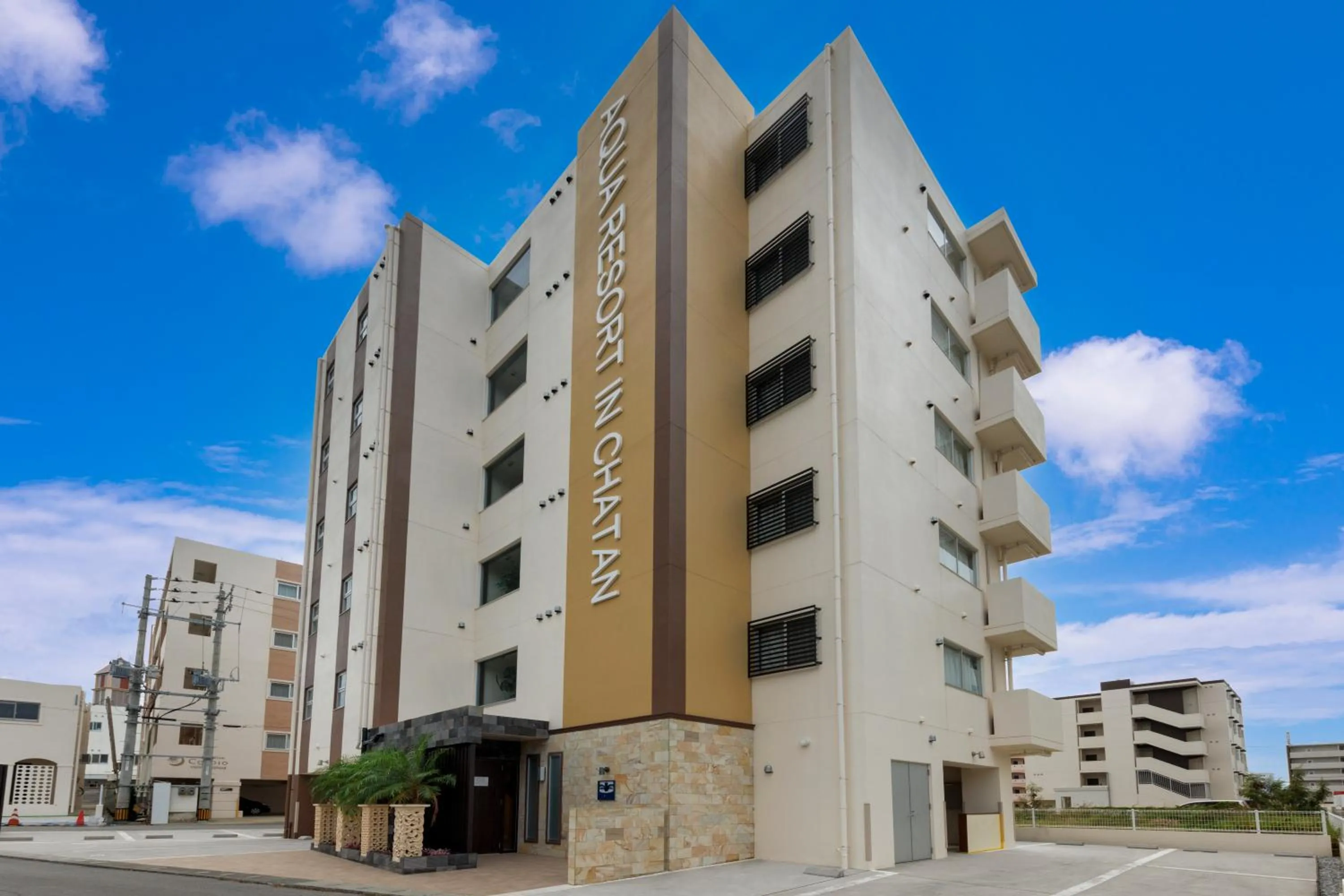 Property building in Aqua Resort in Chatan