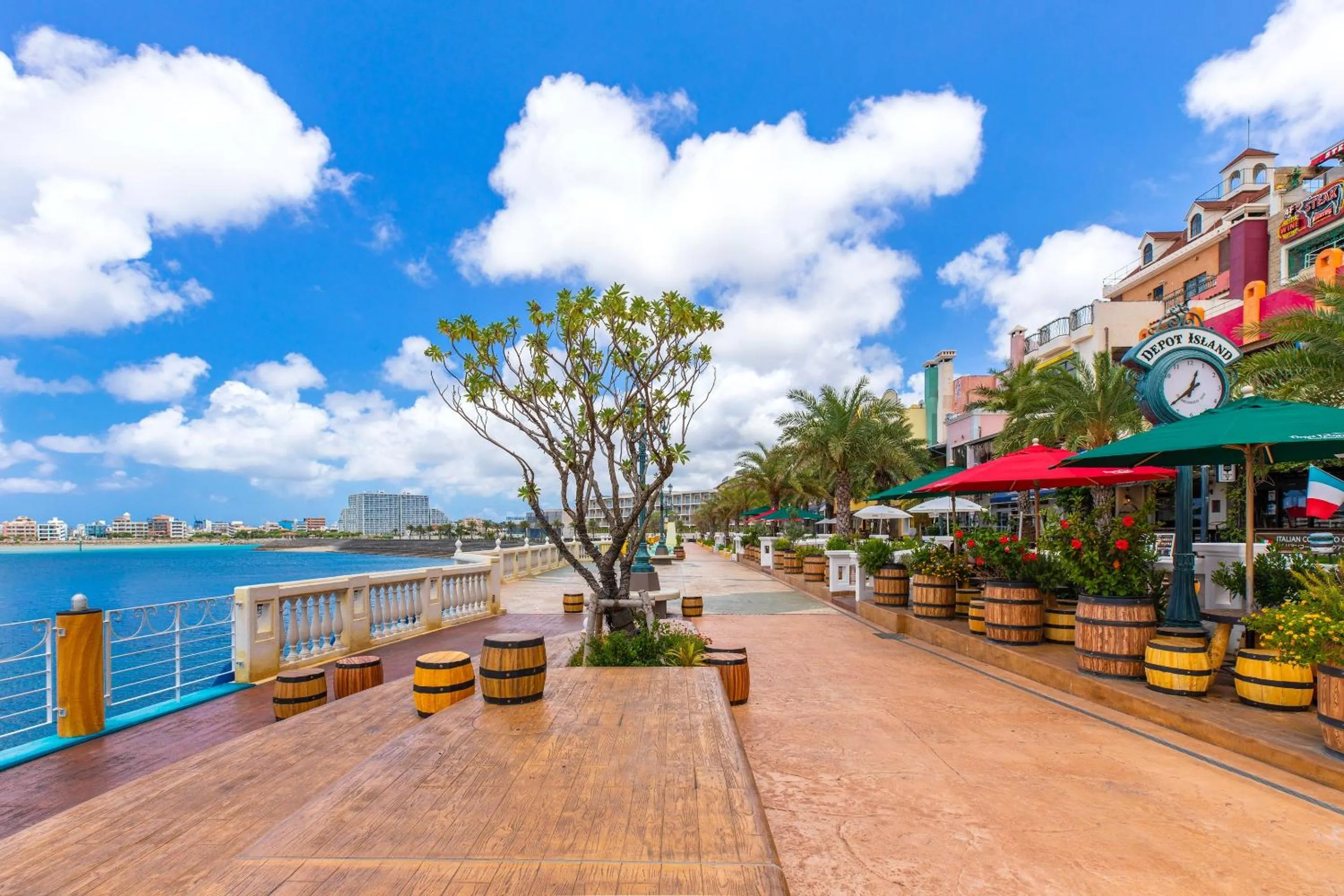 Nearby landmark in Aqua Resort in Chatan