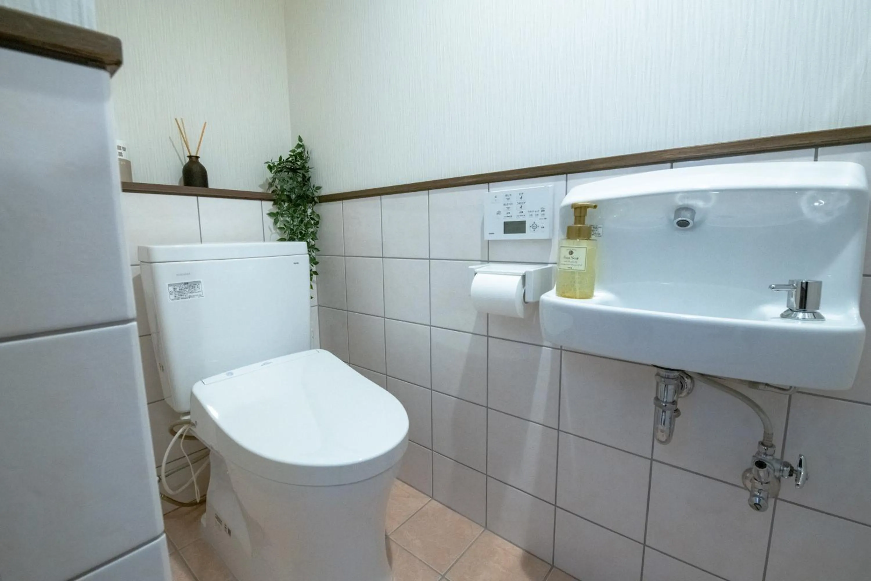 Toilet in Aqua Resort in Chatan