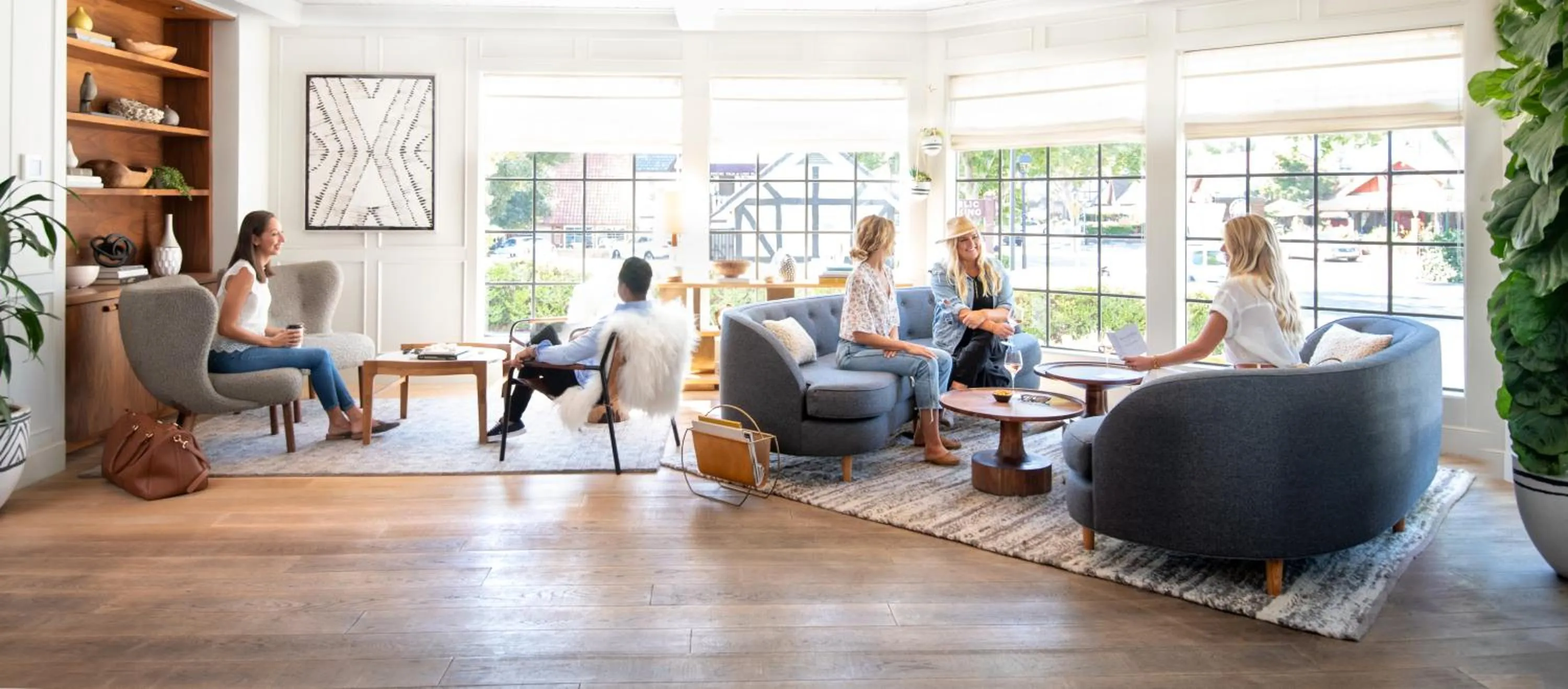 Lobby or reception in The Landsby