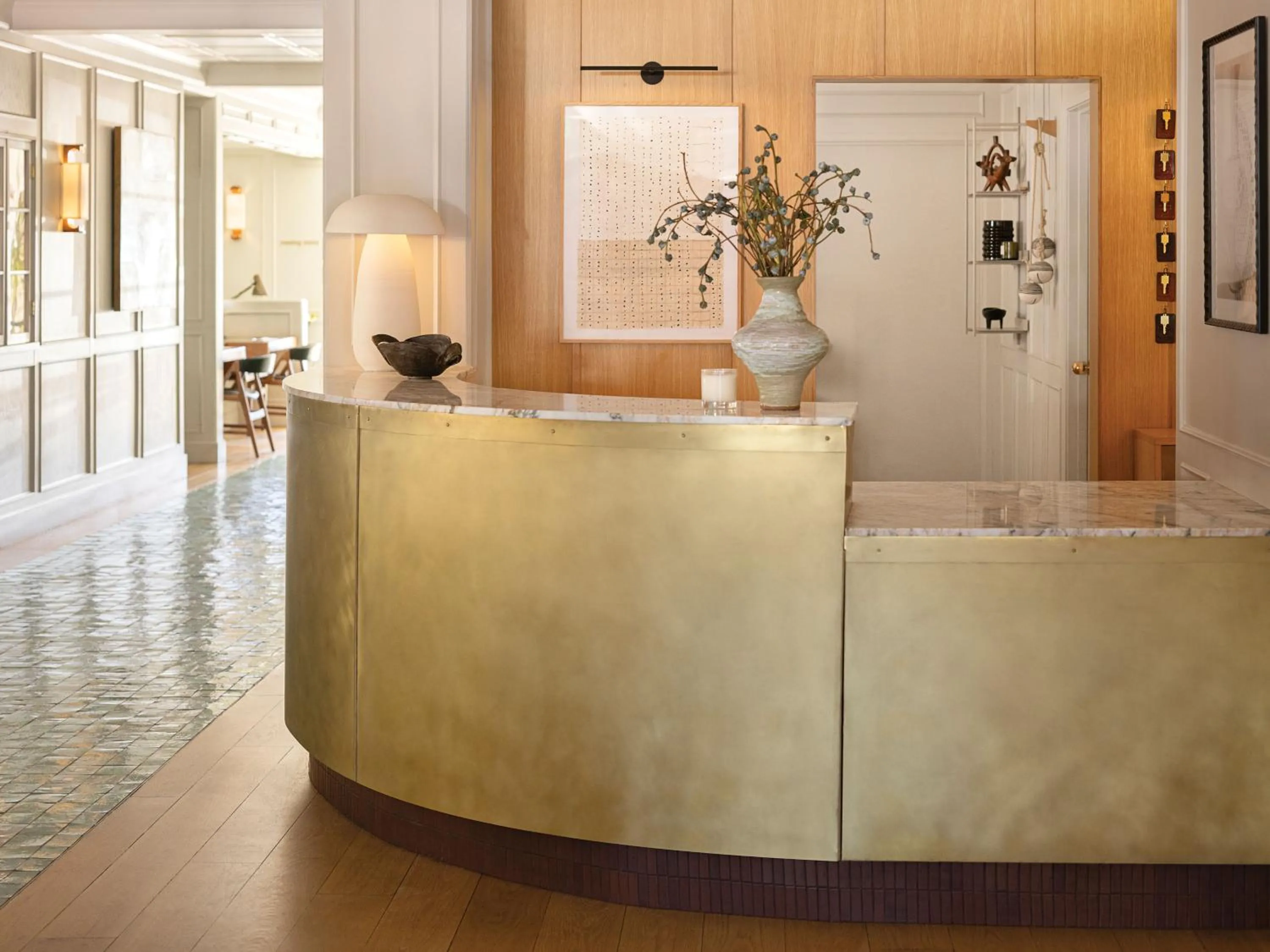 Lobby or reception in The Landsby