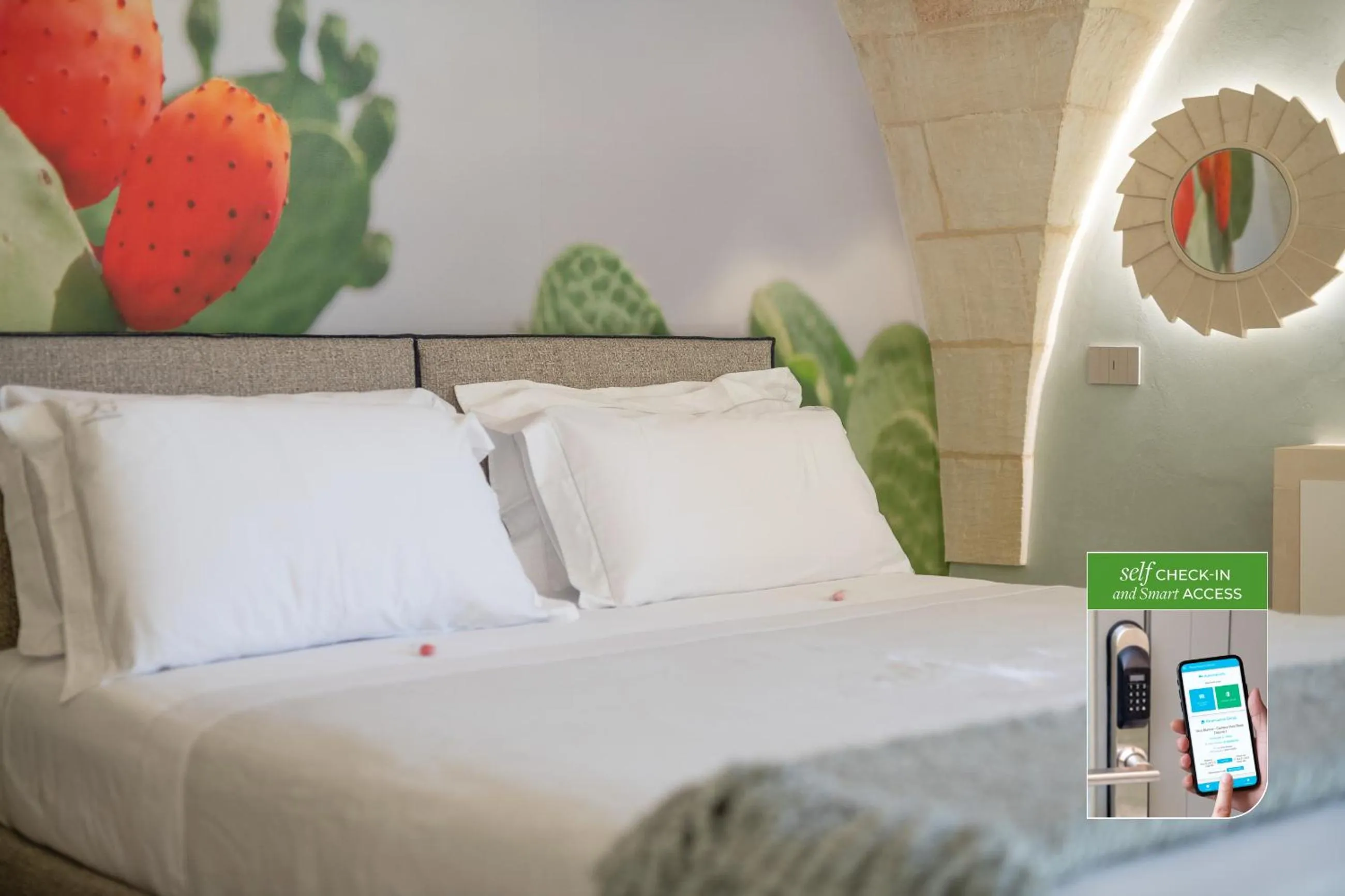 Bed in Corte Dei Granai Meeting & SPA - Raro Rooms Collection