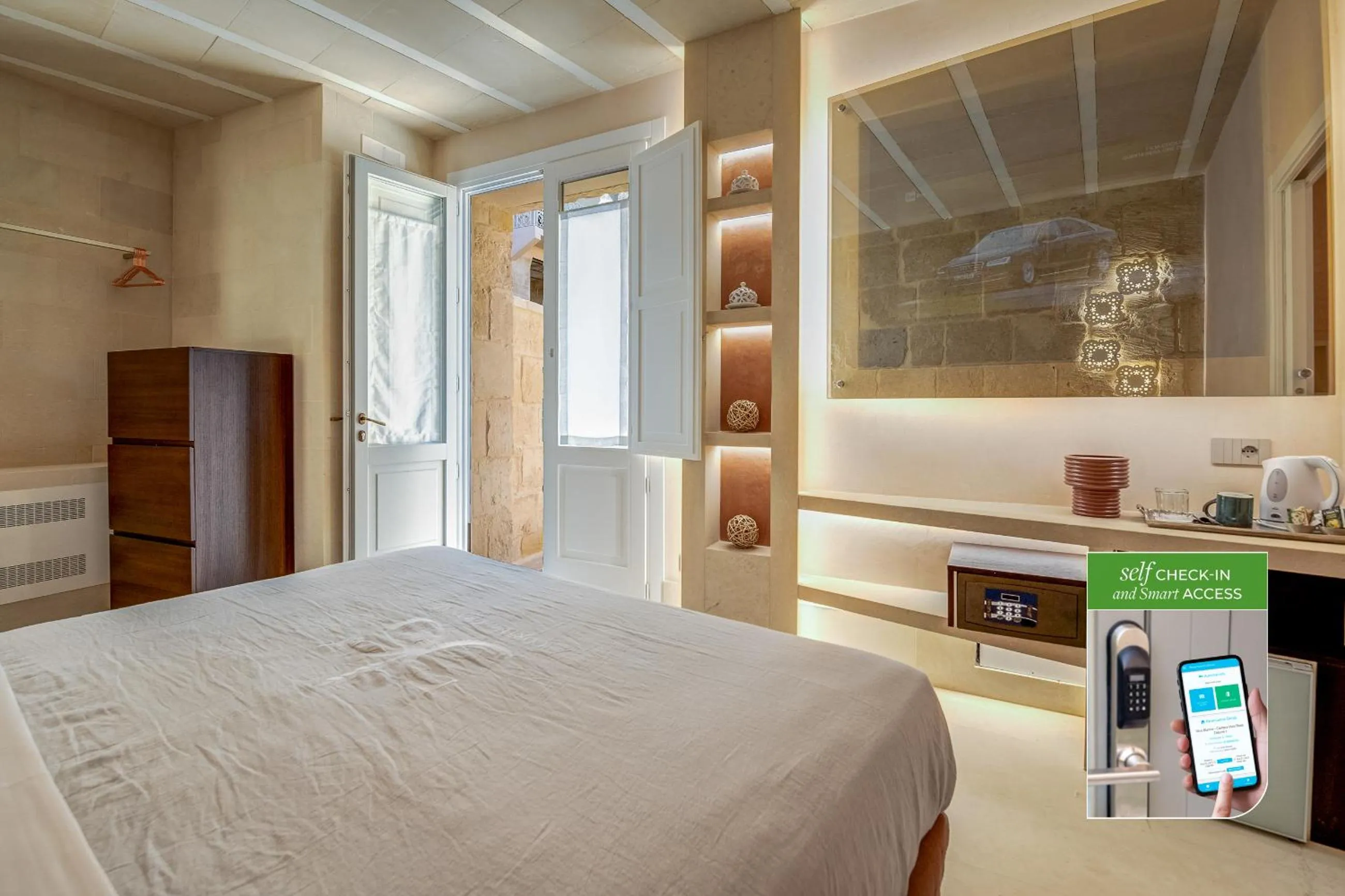 Bed in Corte Dei Granai Meeting & SPA - Raro Rooms Collection