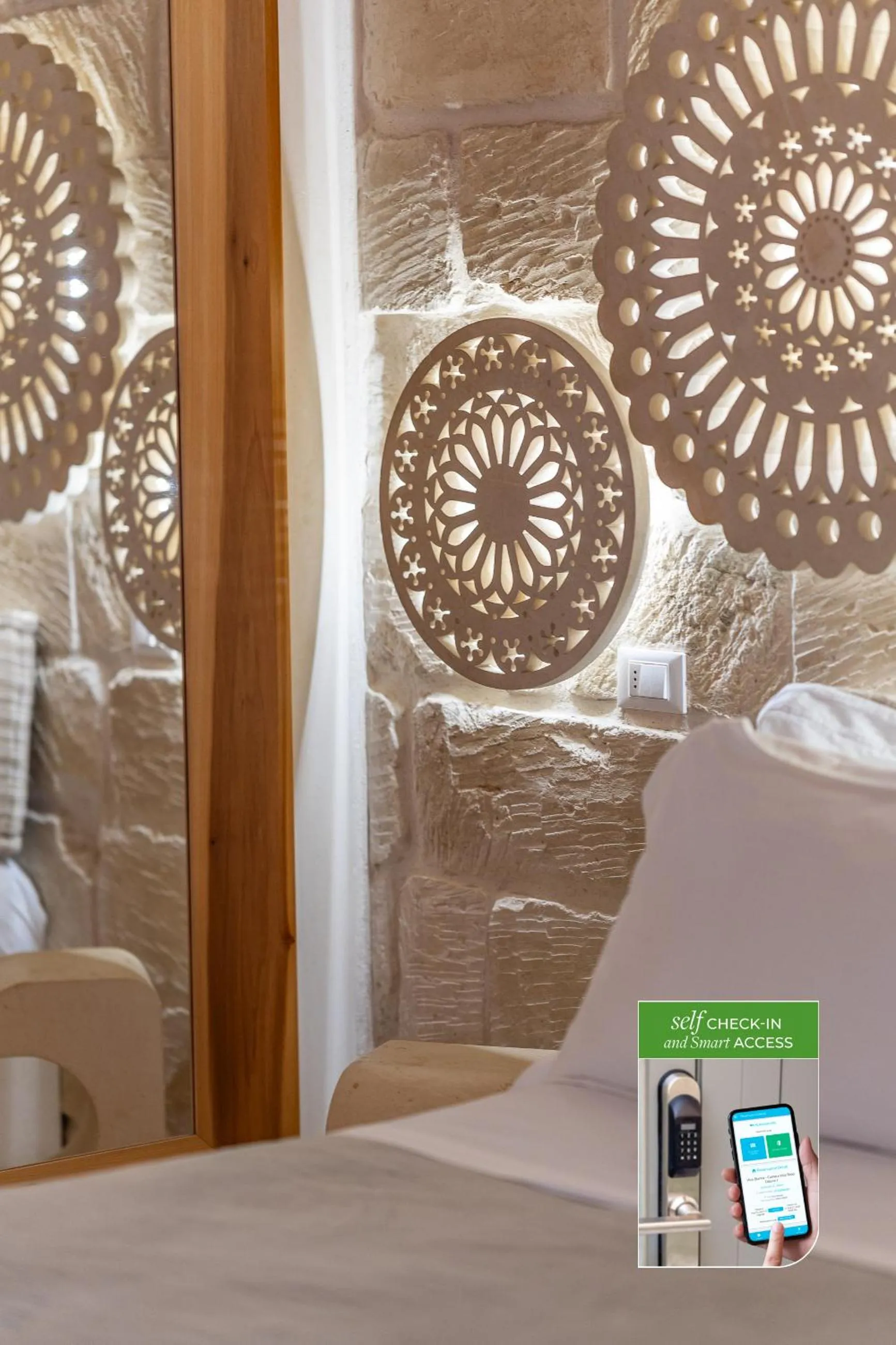 Bed in Corte Dei Granai Meeting & SPA - Raro Rooms Collection