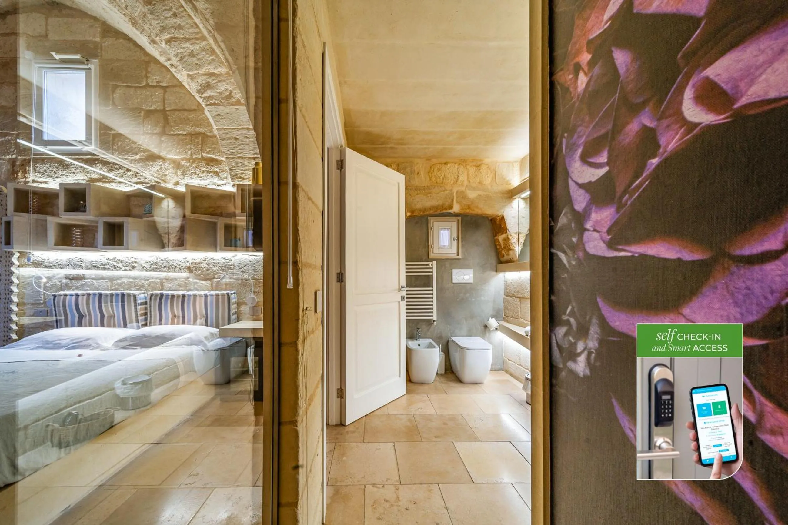 Bed in Corte Dei Granai Meeting & SPA - Raro Rooms Collection