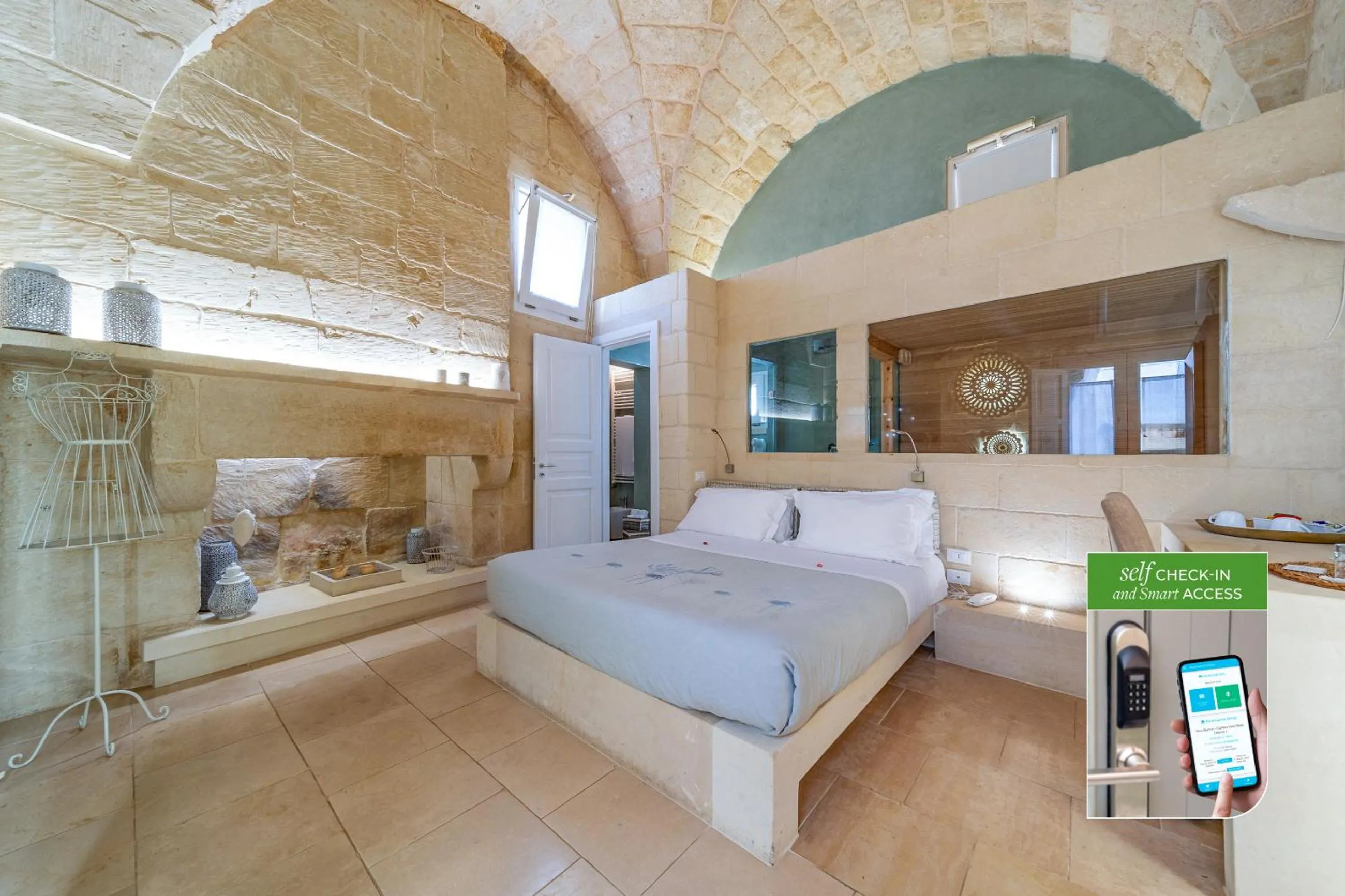 Bed in Corte Dei Granai Meeting & SPA - Raro Rooms Collection