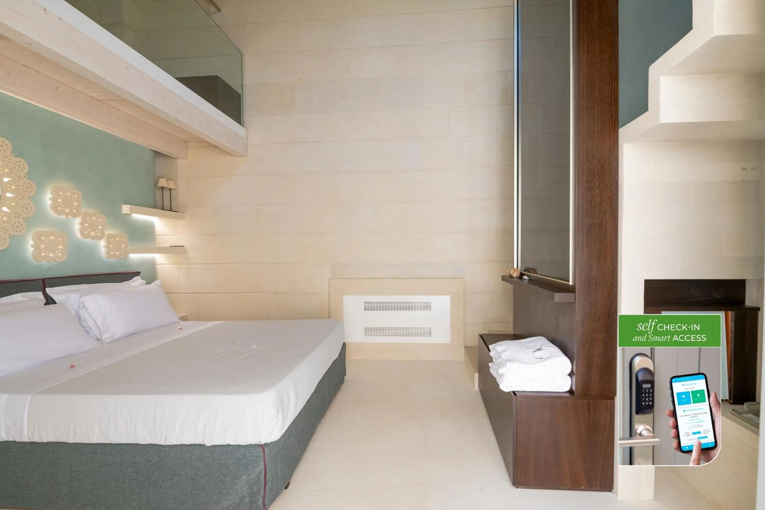 Bed in Corte Dei Granai Meeting & SPA - Raro Rooms Collection