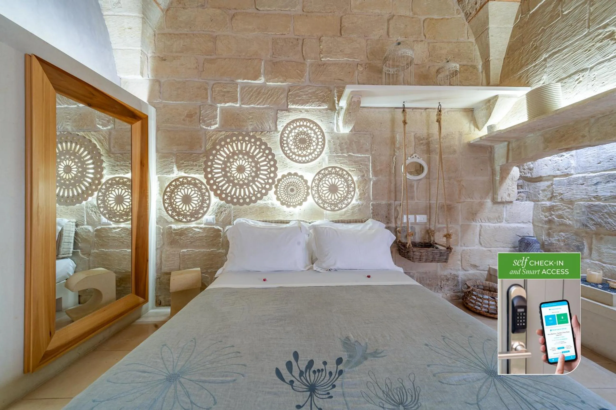 Bed in Corte Dei Granai Meeting & SPA - Raro Rooms Collection