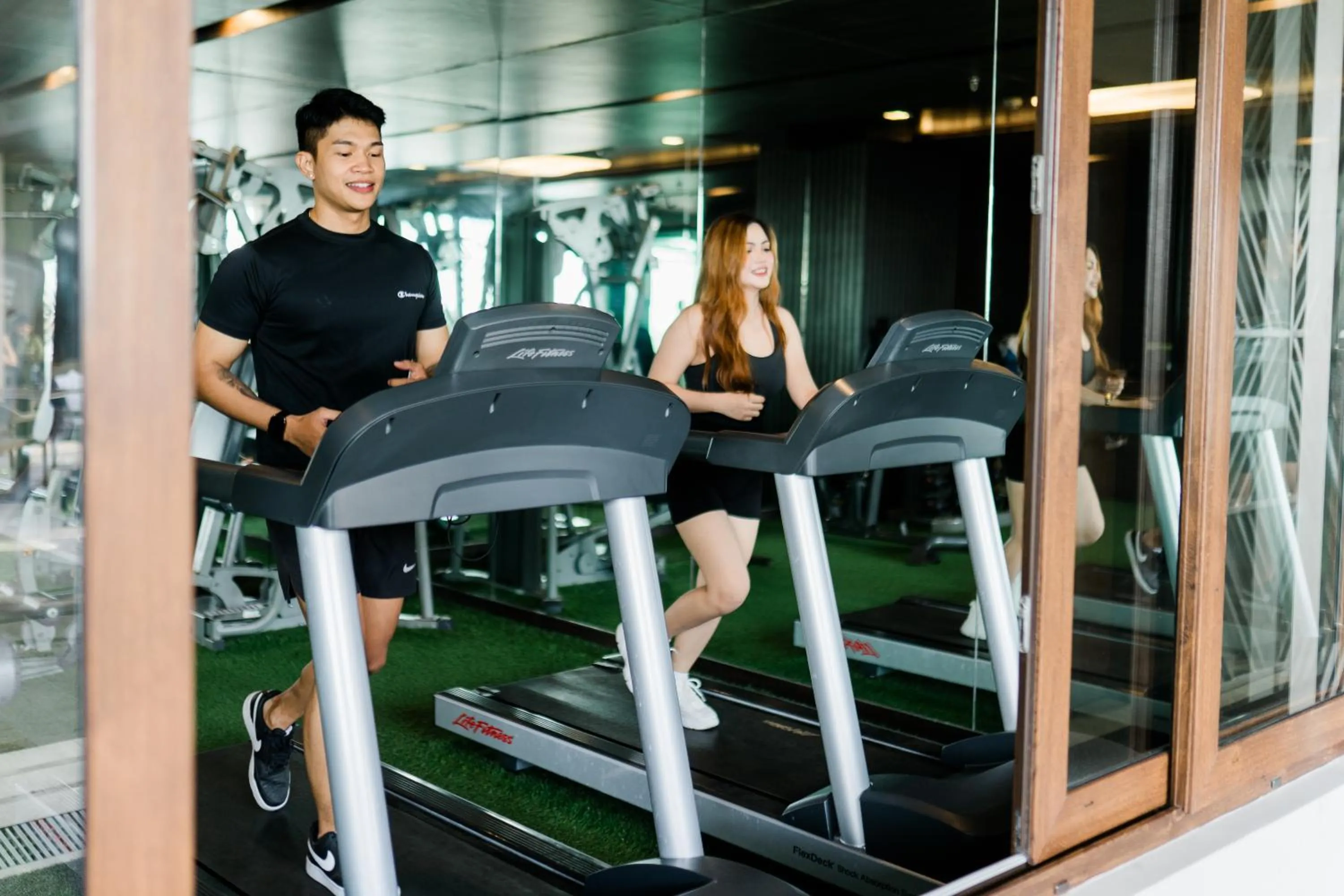 Fitness centre/facilities in Zuri Hotel
