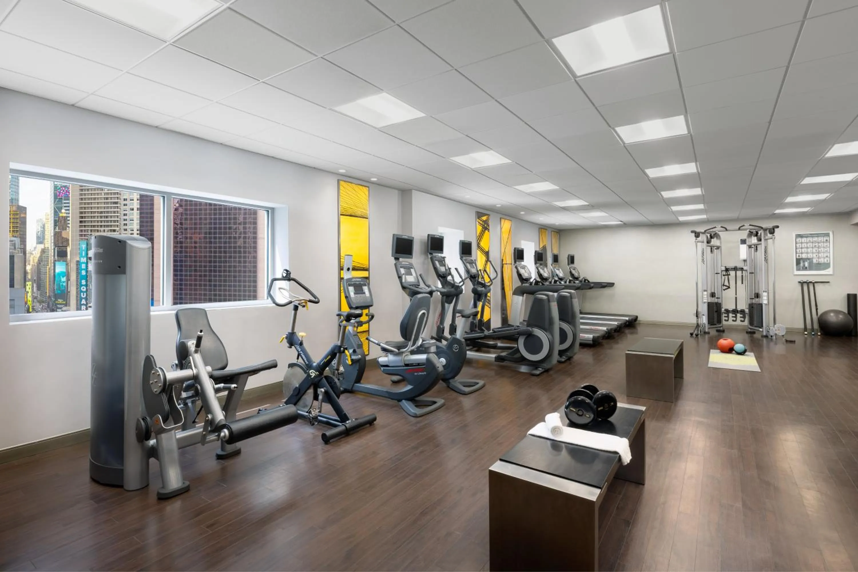 Fitness centre/facilities in M Social Hotel Times Square New York