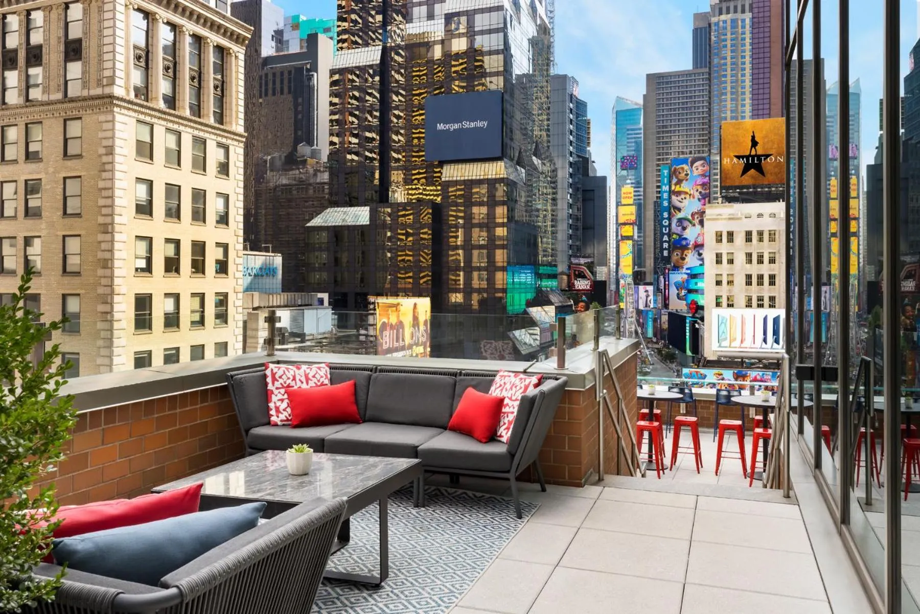 Balcony/Terrace in M Social Hotel Times Square New York