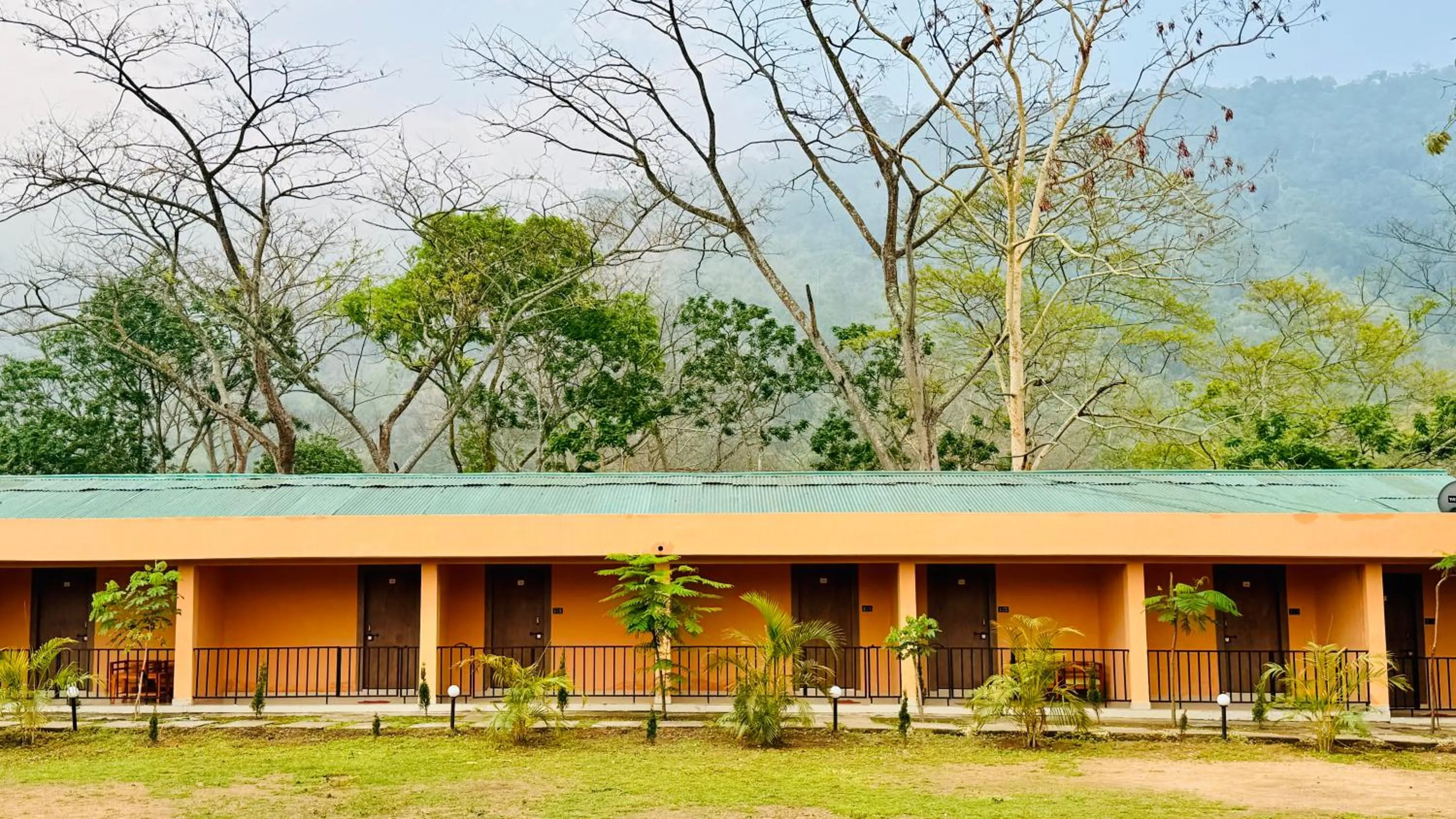 Property building in Kaziranga Eco Village Resort