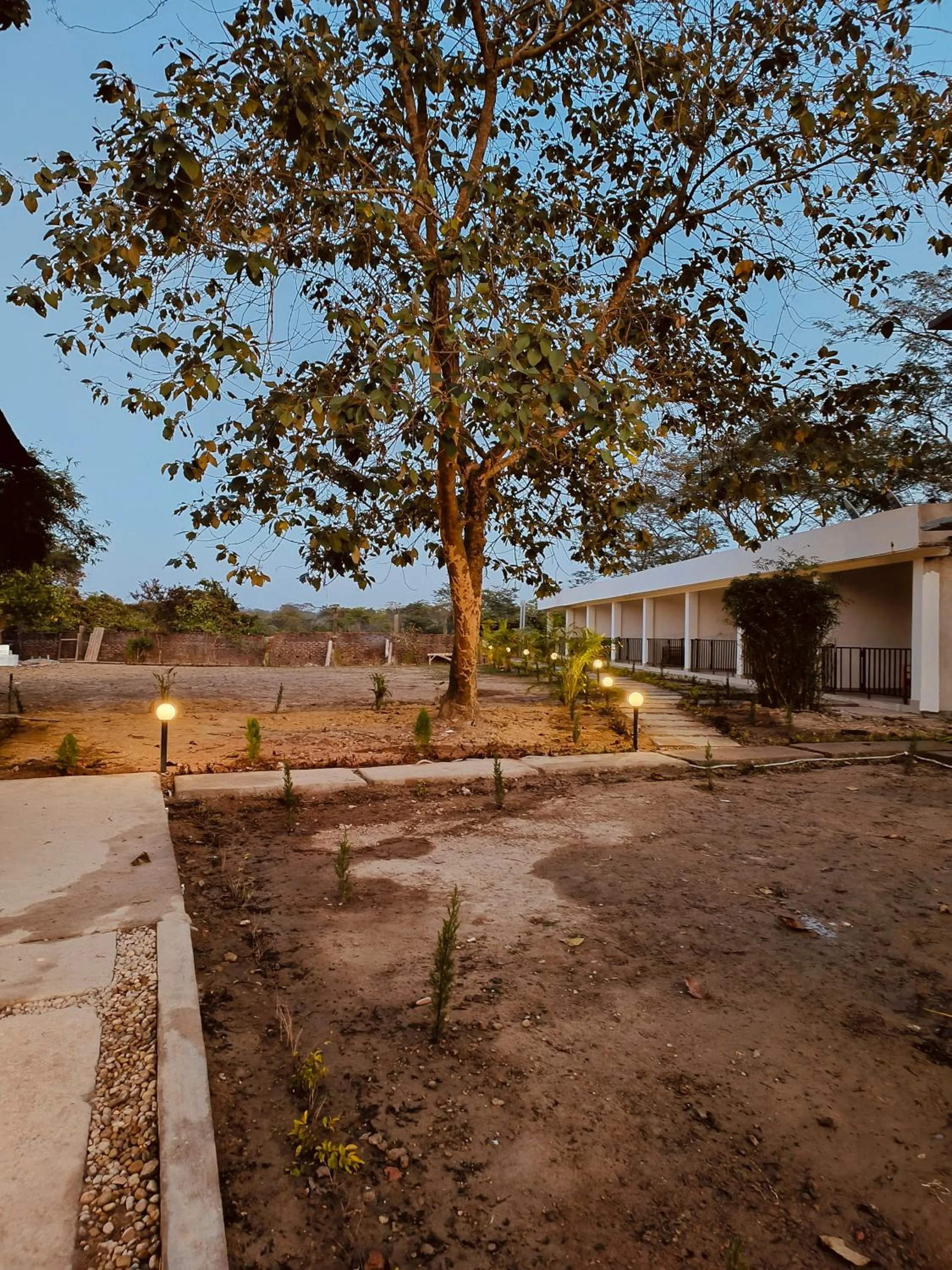 Property building in Kaziranga Eco Village Resort