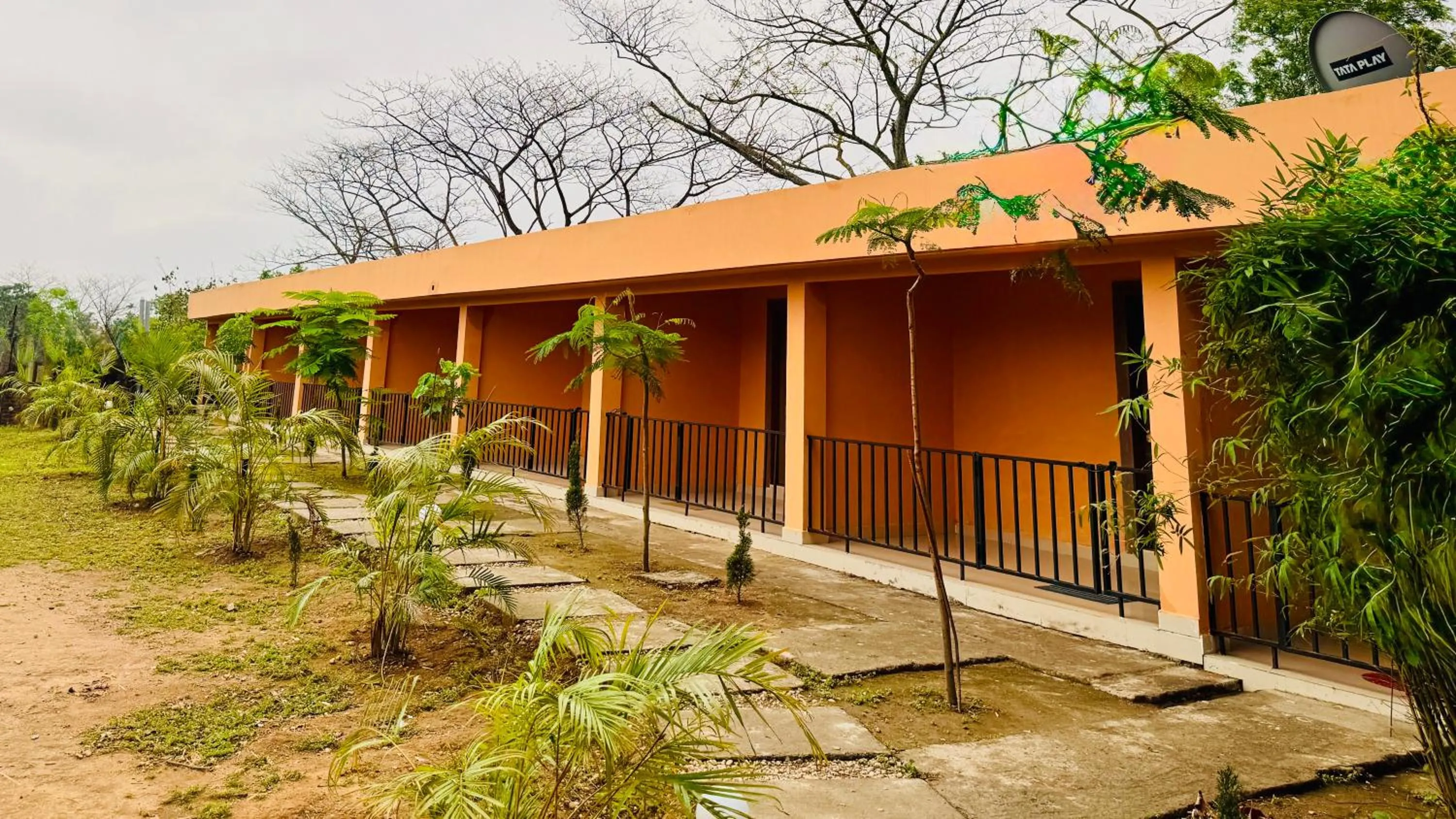 Property building in Kaziranga Eco Village Resort