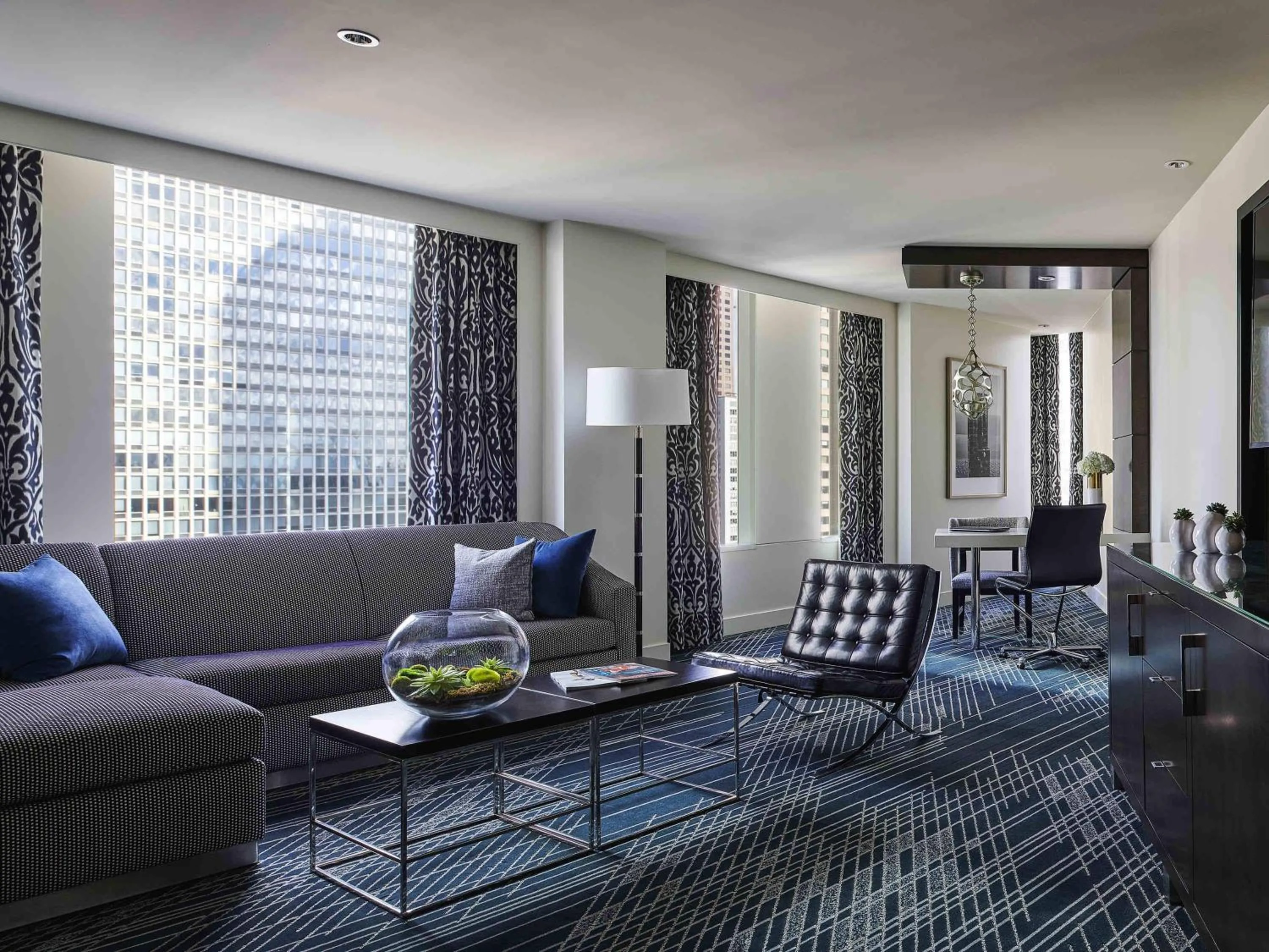 Photo of the whole room in Sofitel Chicago Magnificent Mile