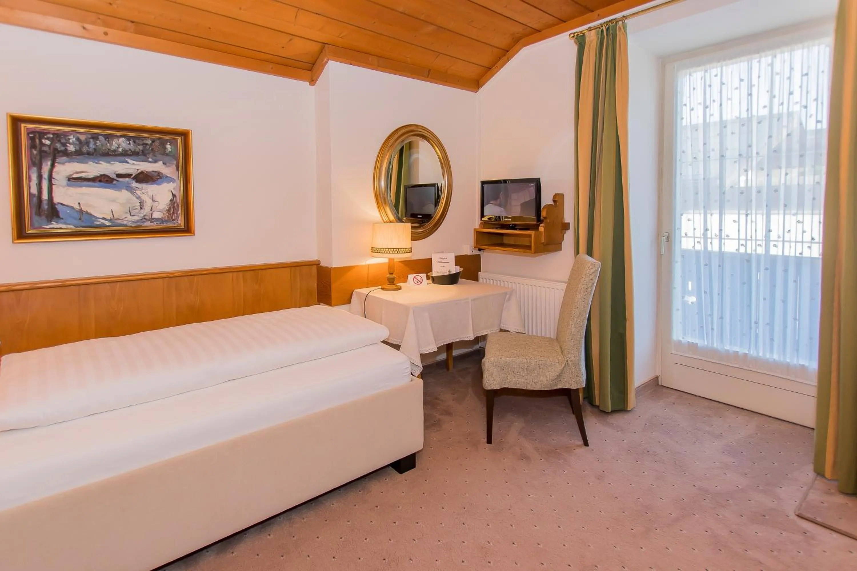Bed in Villa Egger