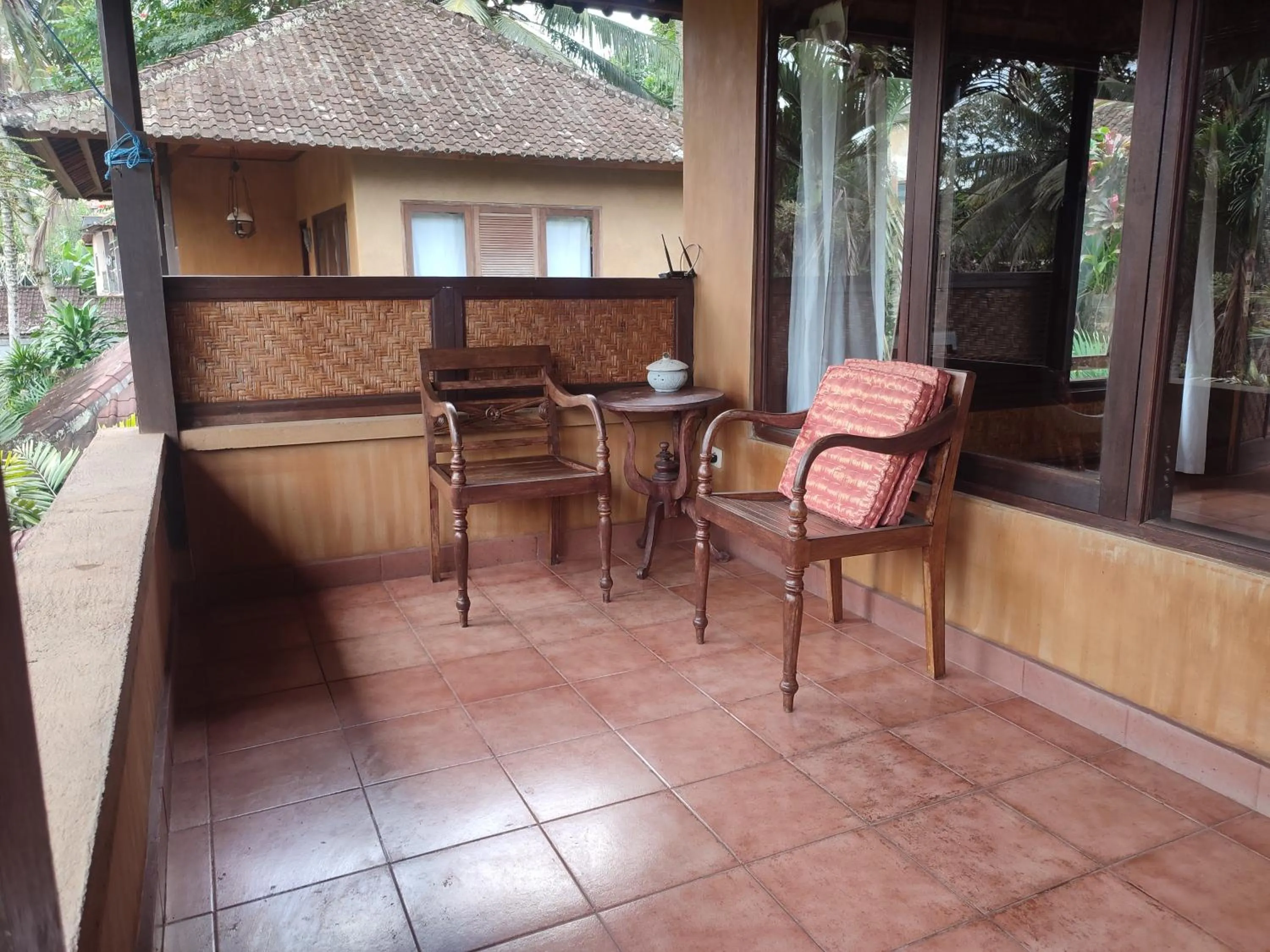 Patio in Sari Wangi Cottage