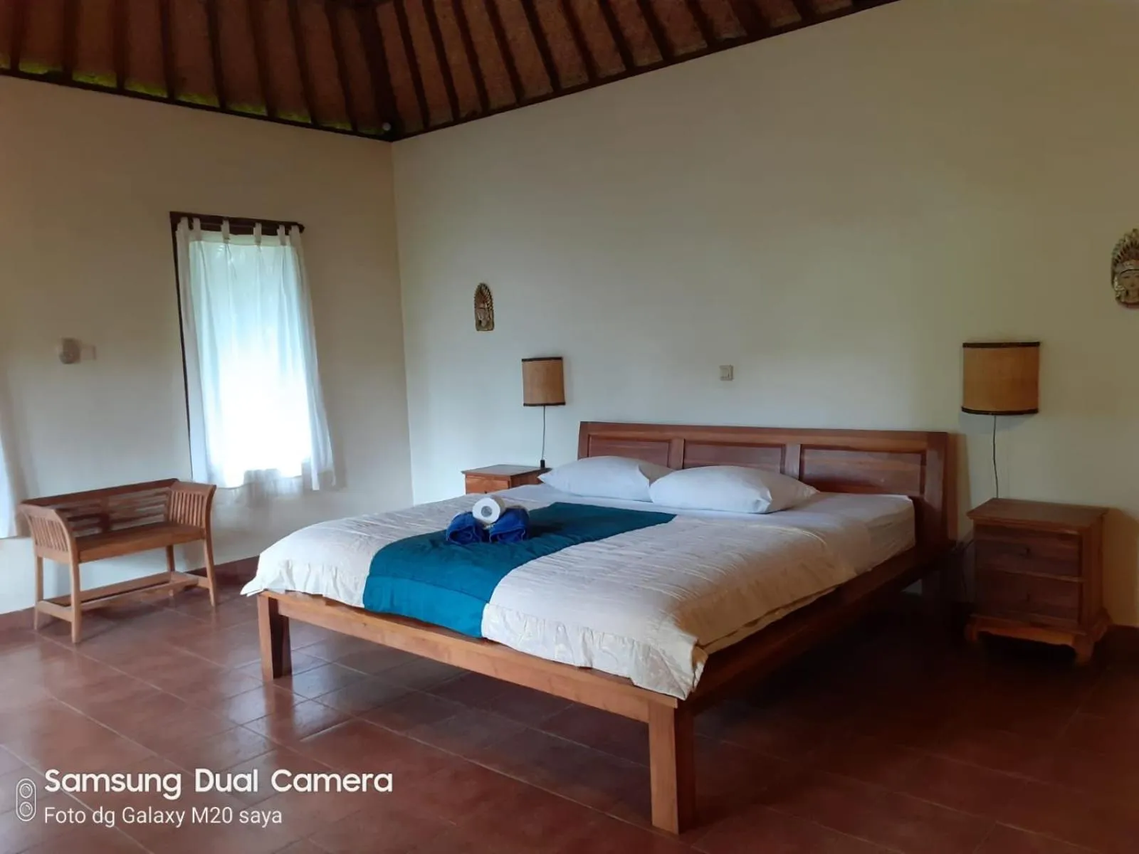 Bed in Sari Wangi Cottage