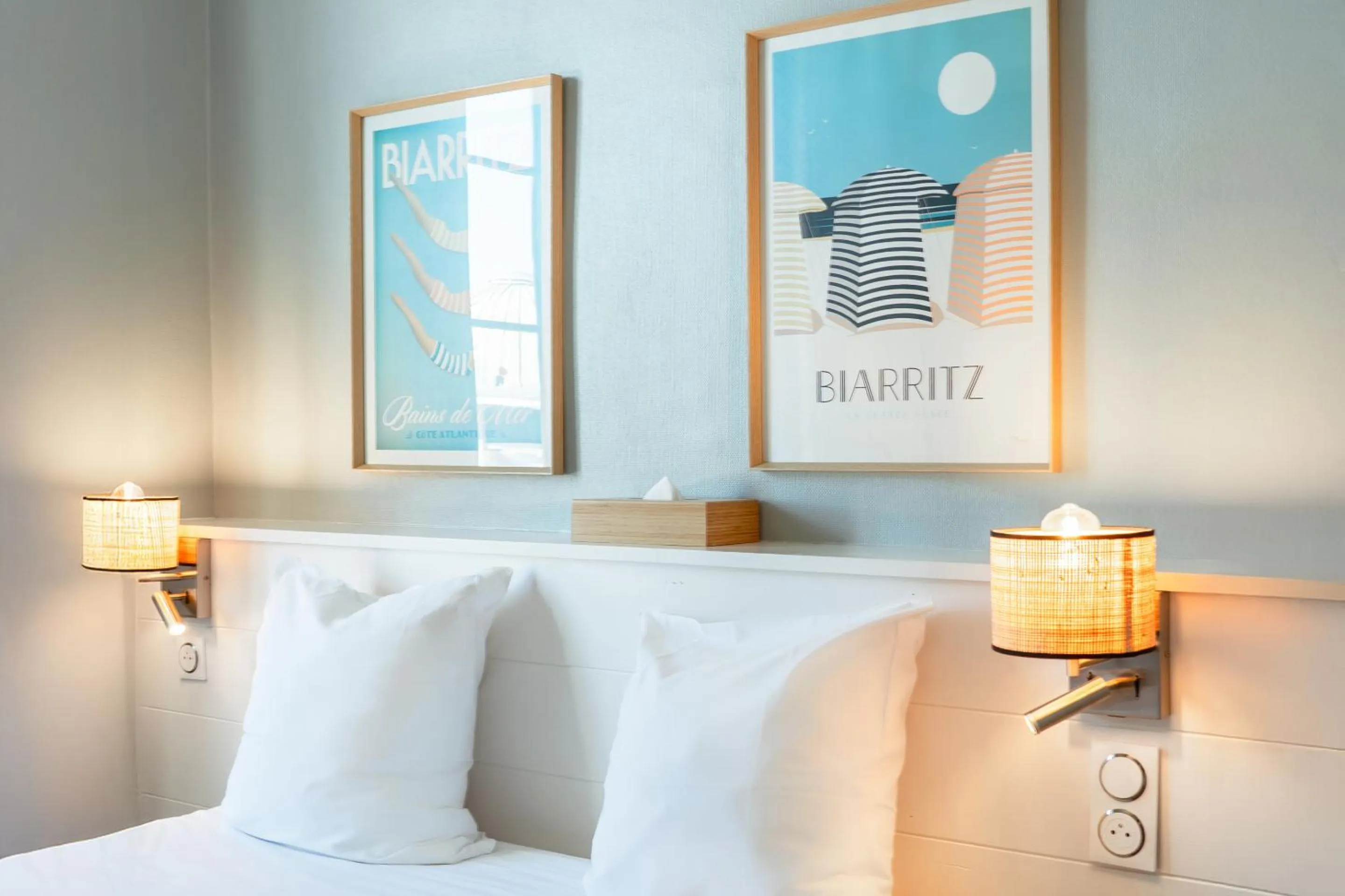 Bedroom, Bed in Hotel De L'Océan