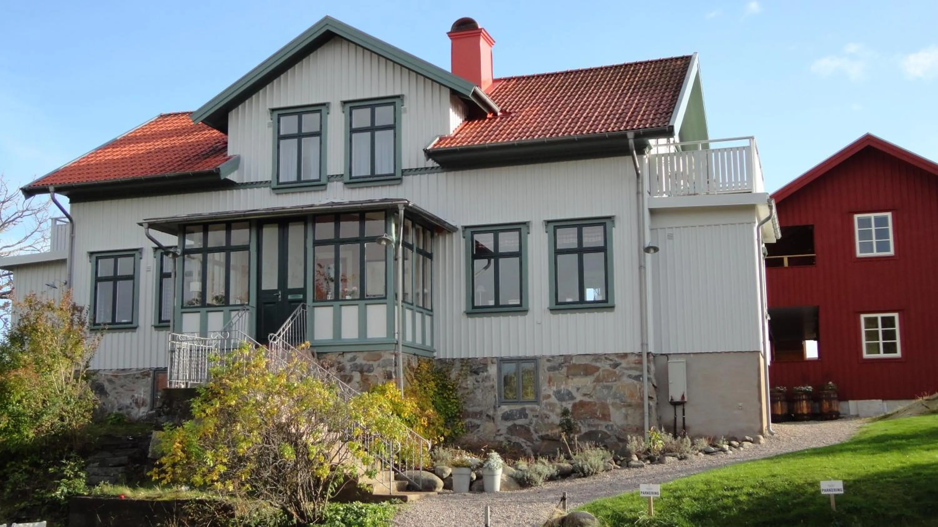 Property building in Prästgårdens Pensionat